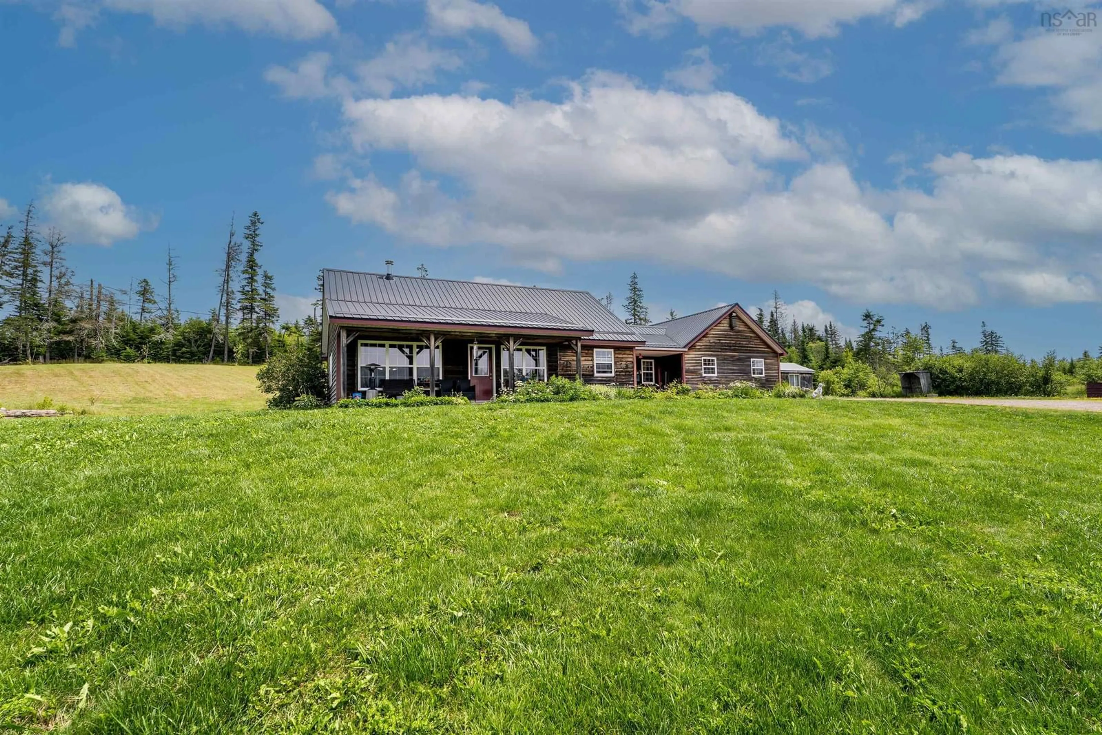 A pic from outside/outdoor area/front of a property/back of a property/a pic from drone, mountain view for 1625 Station Rd, Londonderry Nova Scotia B0M 1M0