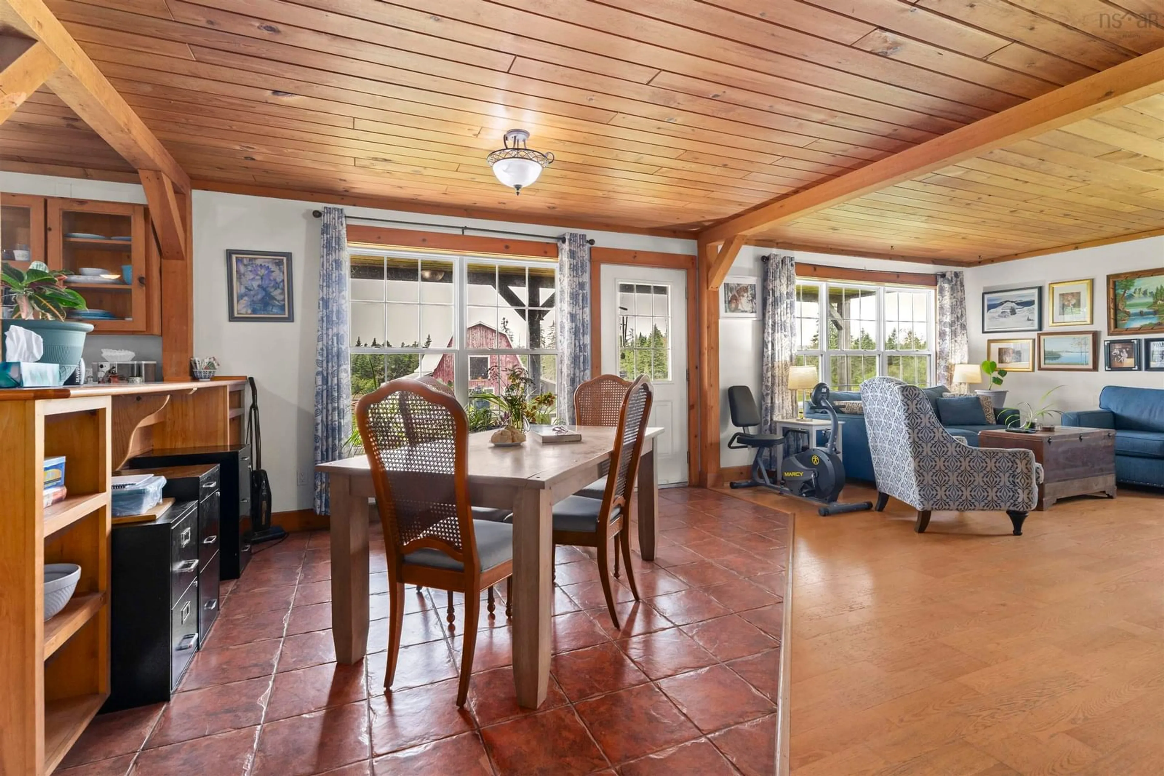 Dining room, ceramic/tile floor for 1625 Station Rd, Londonderry Nova Scotia B0M 1M0