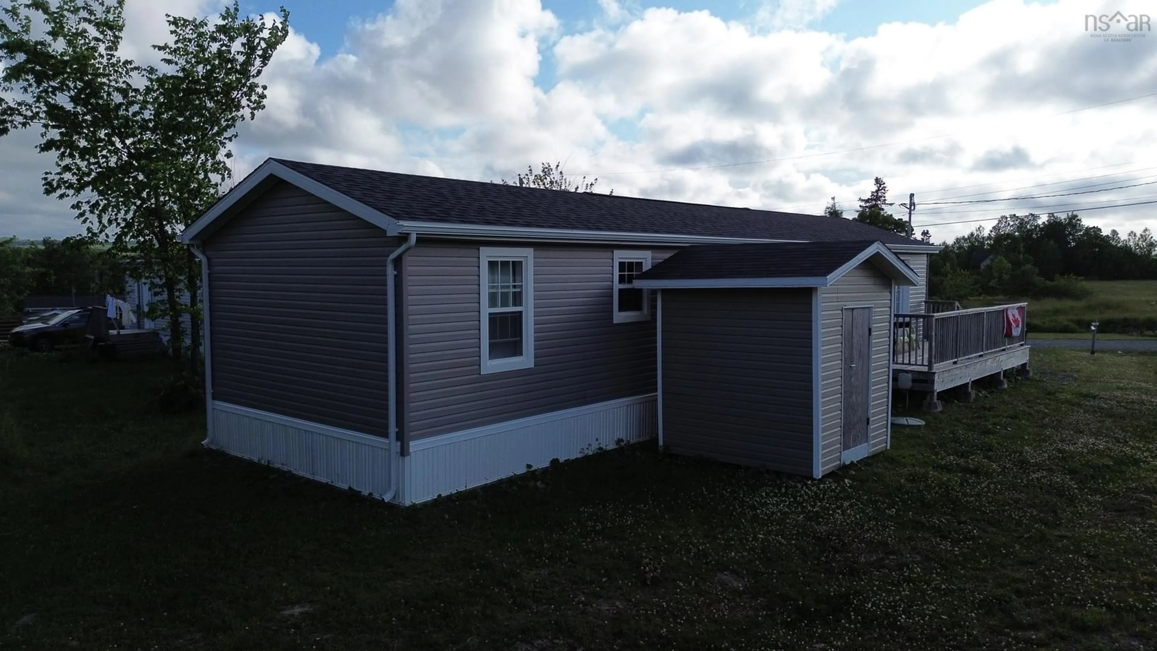 Home with vinyl exterior material, unknown for 15 Brynlees Lane, Mabou Nova Scotia B0E 1X0