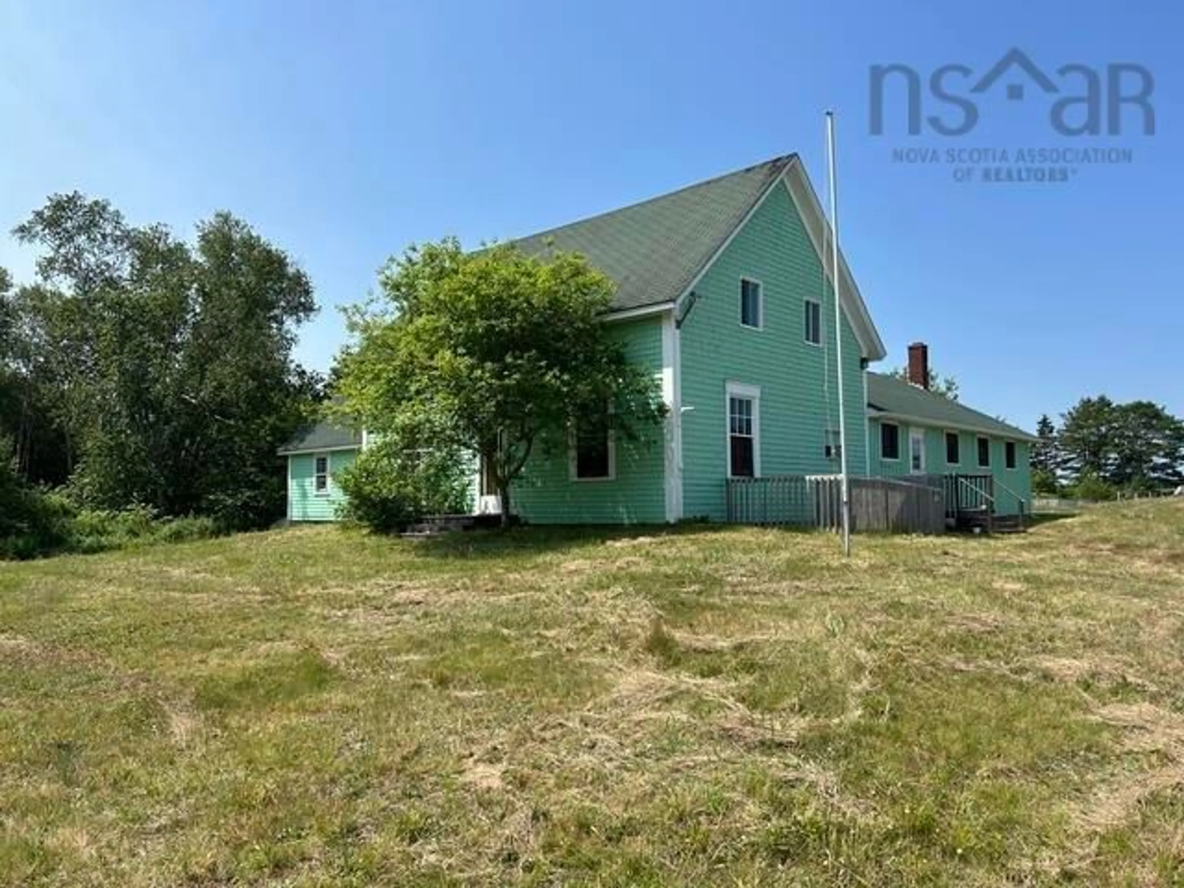 A pic from outside/outdoor area/front of a property/back of a property/a pic from drone, building for 6019 Highway 3, Jordan Falls Nova Scotia B0T 1W0