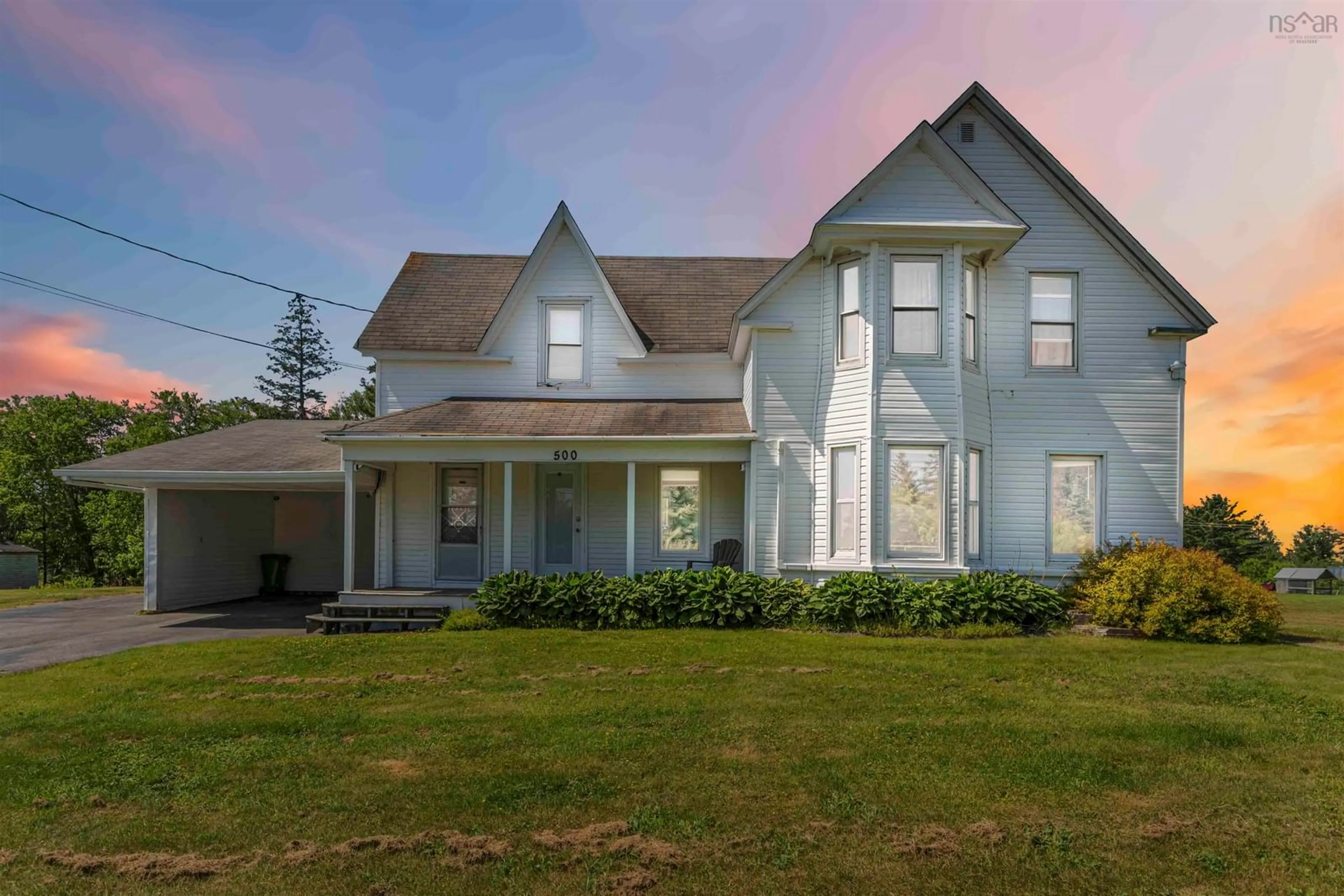 Home with vinyl exterior material, unknown for 500 Eustace Comeau Rd, Saulnierville Nova Scotia B0W 2Z0