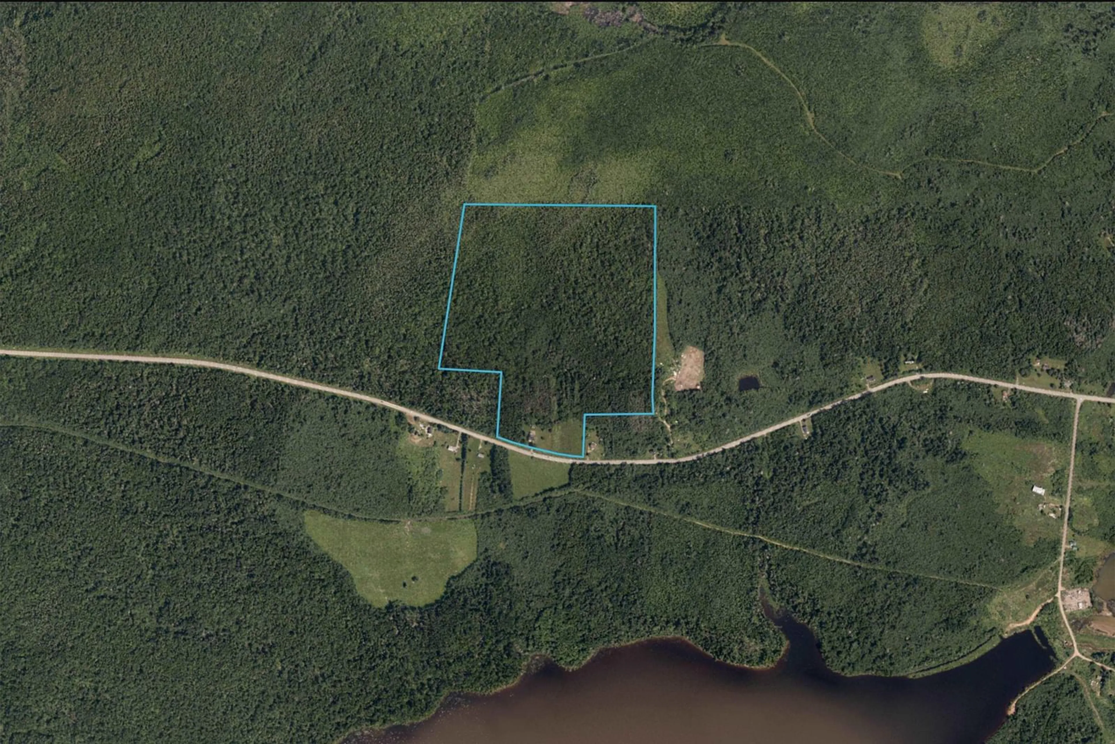 Picture of a map for 4539 Highway 242, Maccan Nova Scotia B0L 1B0