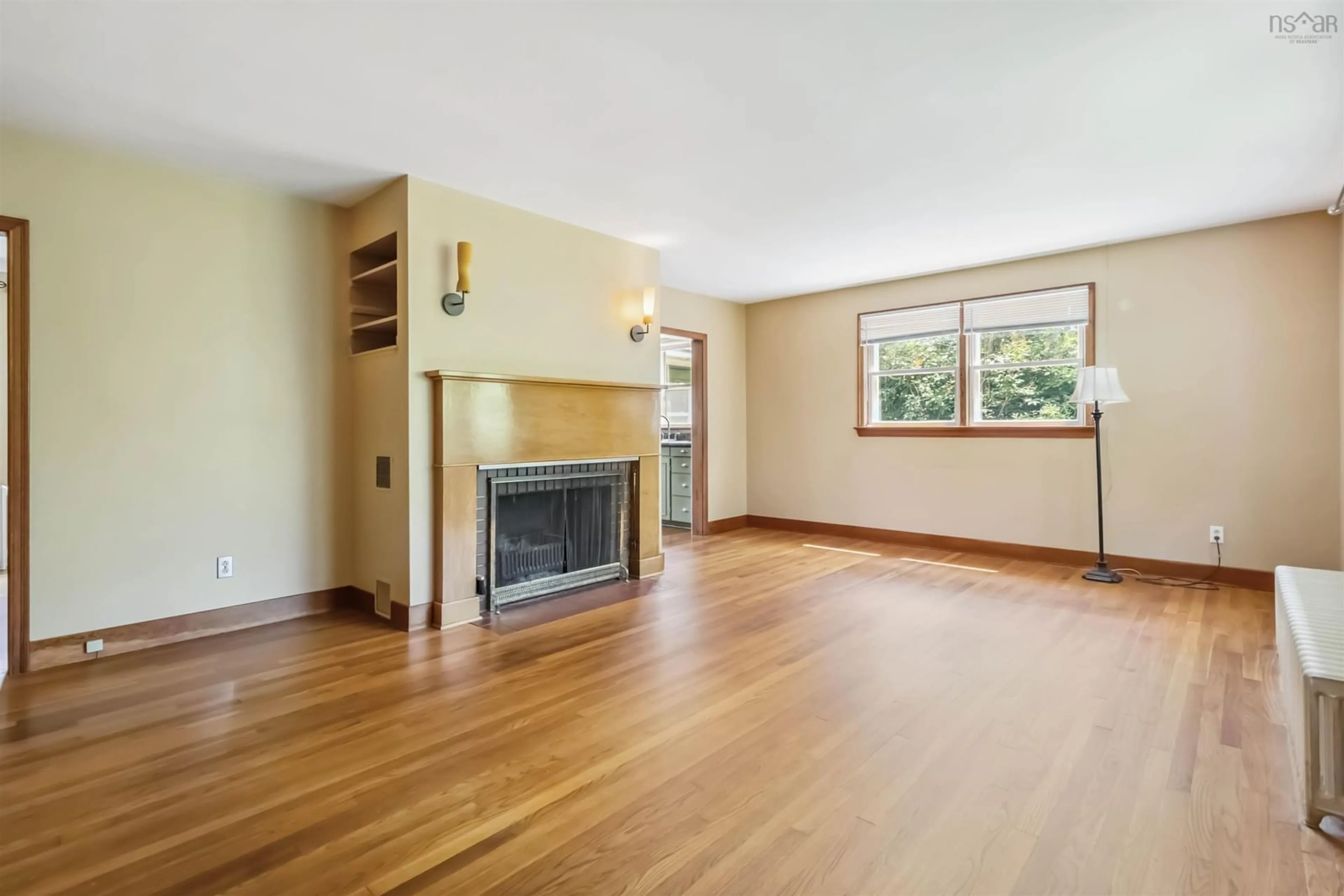 Living room with furniture, wood/laminate floor for 7 Lorne Dr, Westphal Nova Scotia B2Z 1B2