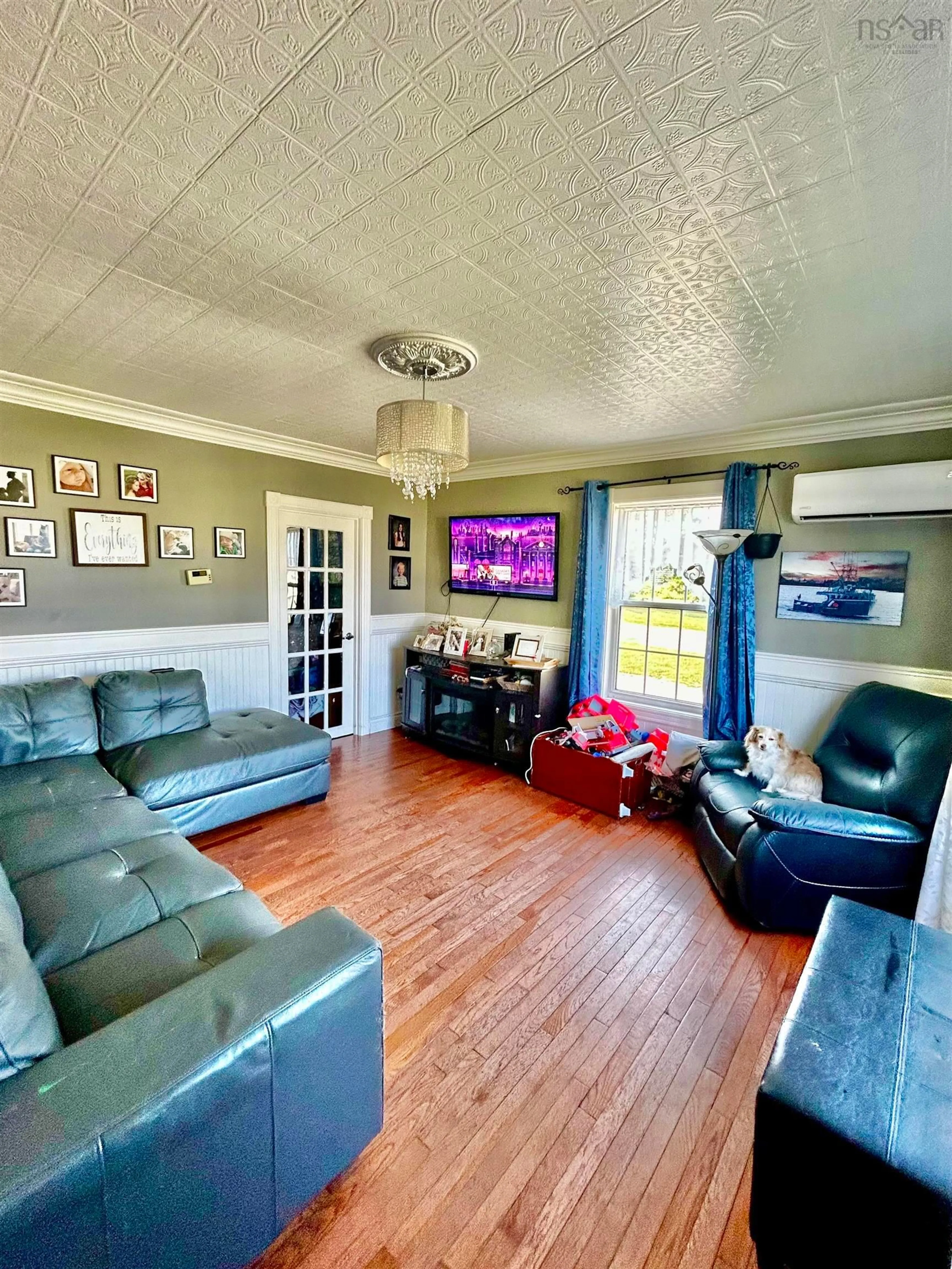 Living room with furniture, unknown for 1268 Highway 335, Middle West Pubnico Nova Scotia B0W 3S0