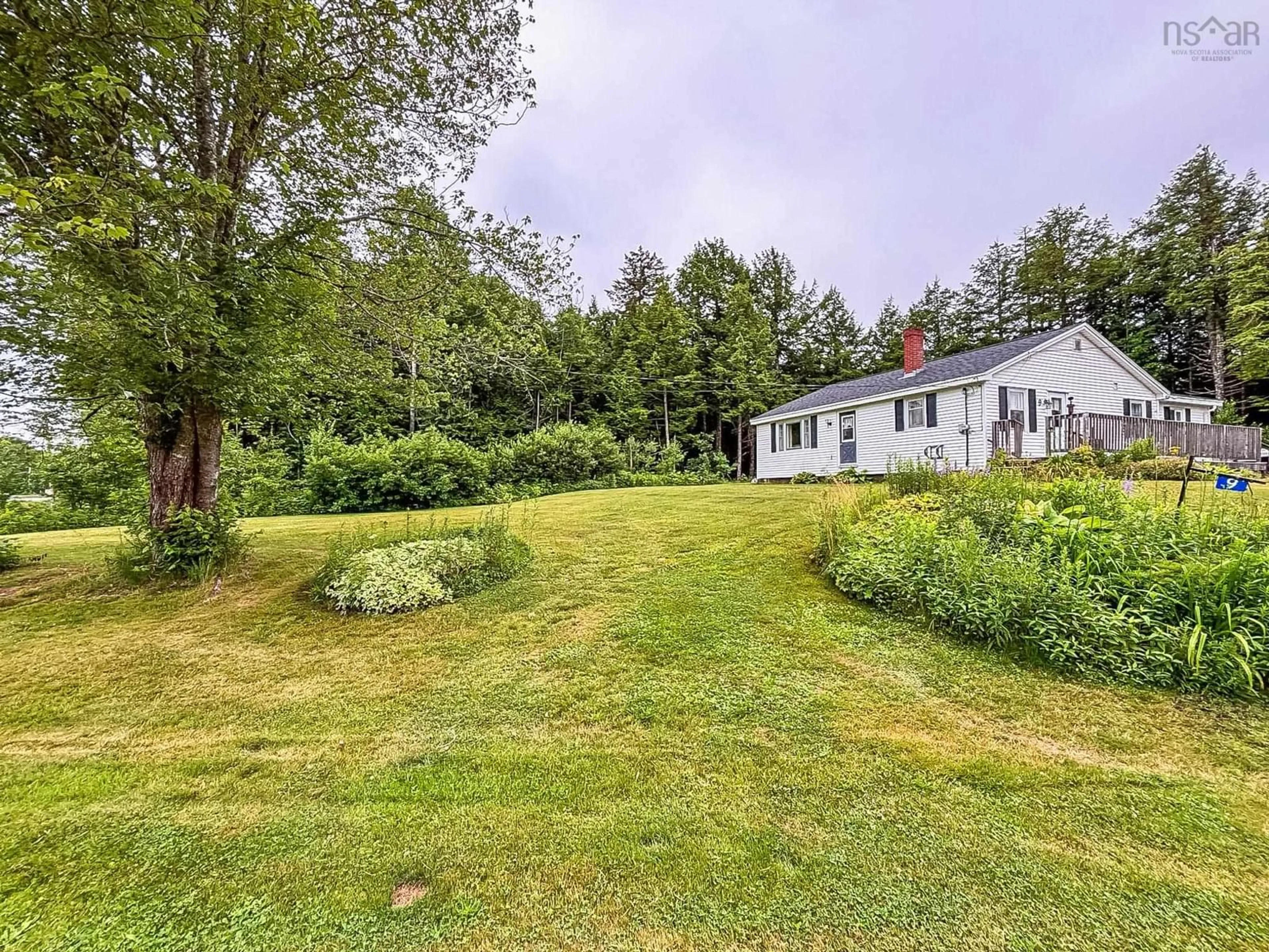 A pic from outside/outdoor area/front of a property/back of a property/a pic from drone, unknown for 9 Bruhm Rd, West Northfield Nova Scotia B4V 5E1