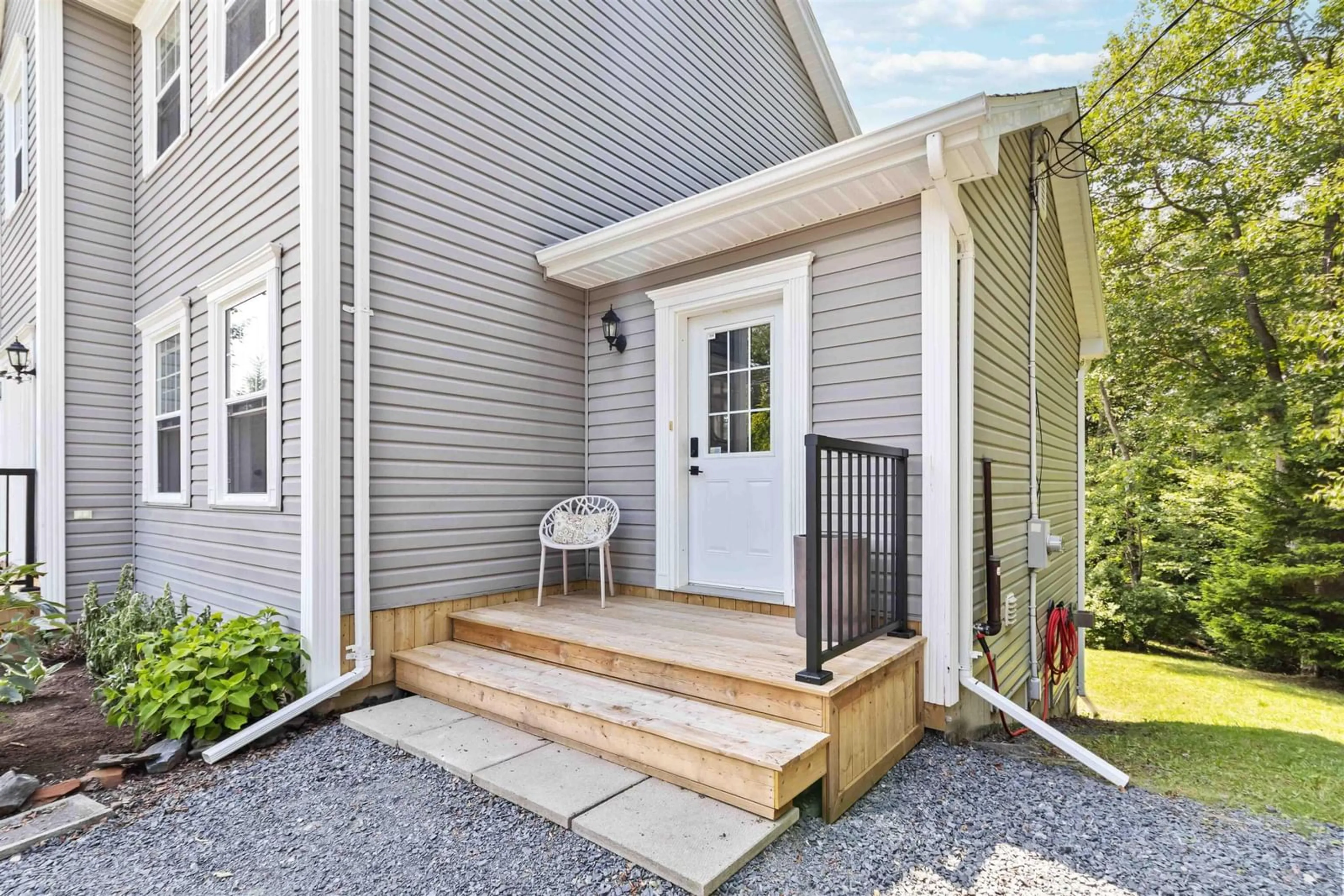 Home with vinyl exterior material, street for 18 Gleneagles Dr, Hammonds Plains Nova Scotia B4B 1V8