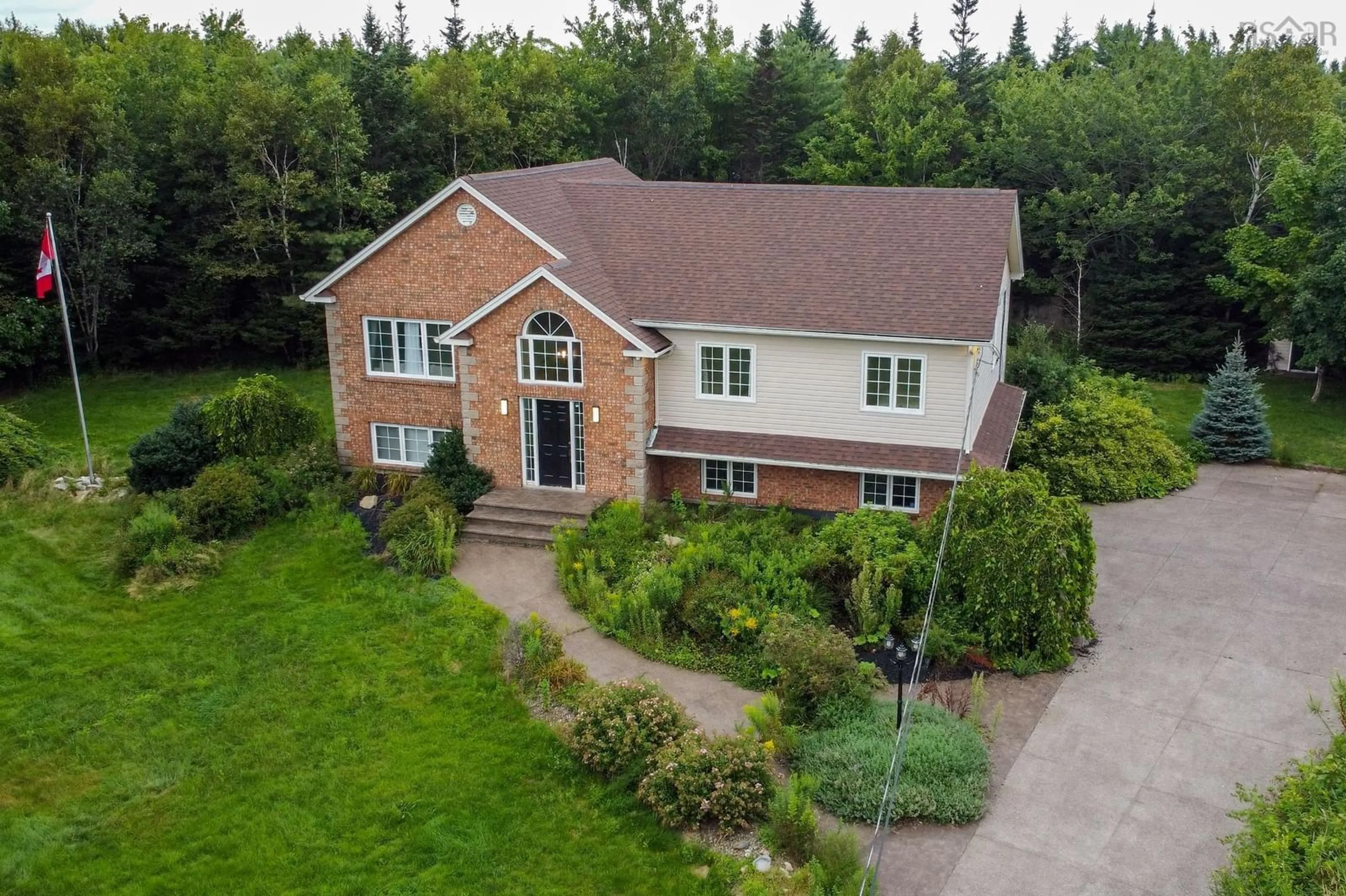 A pic from outside/outdoor area/front of a property/back of a property/a pic from drone, street for 34 Terradore Lane, Hammonds Plains Nova Scotia B4B 1S7