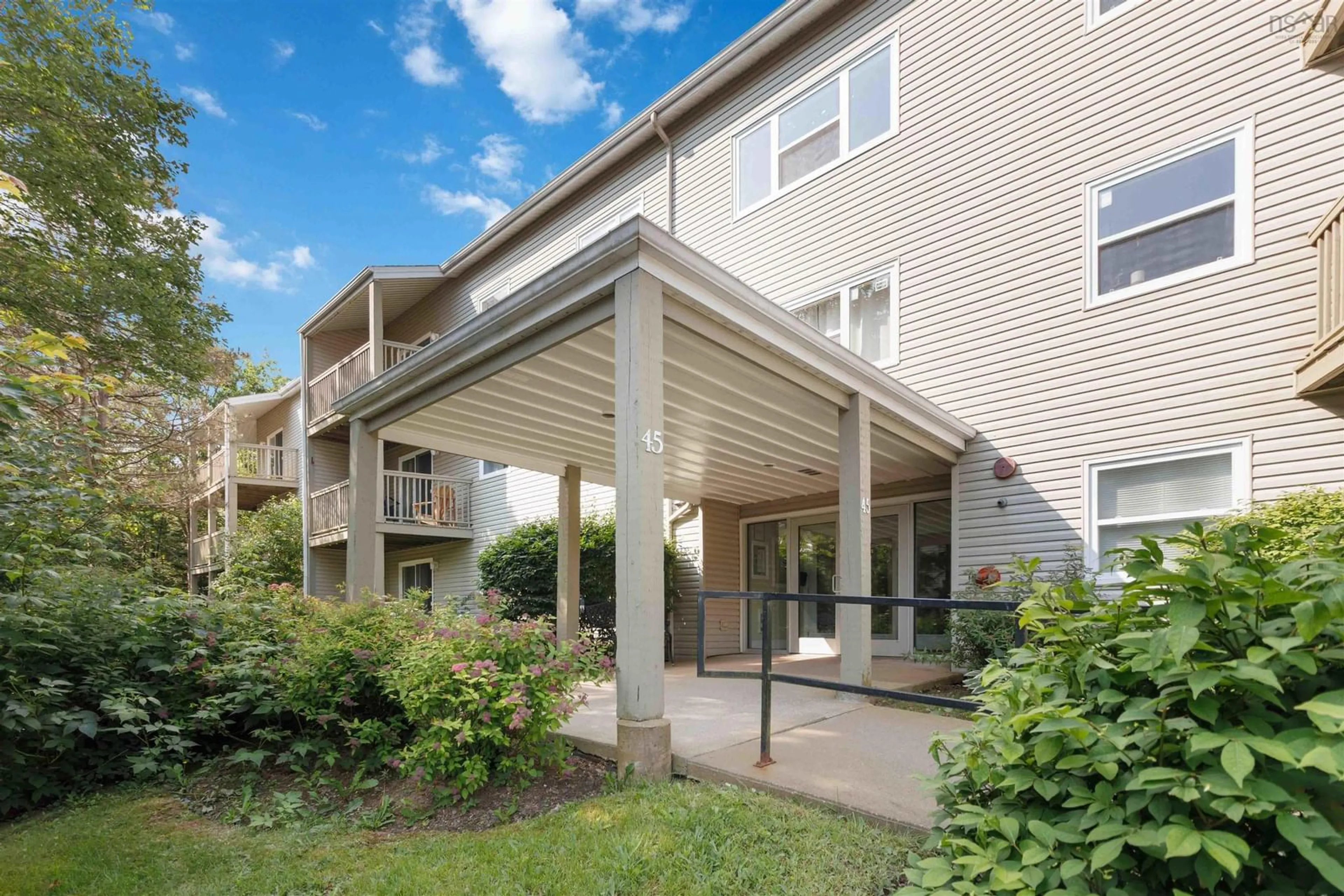Patio, unknown for 45 Chelton Woods Lane #105, Clayton Park Nova Scotia B3M 3Z7