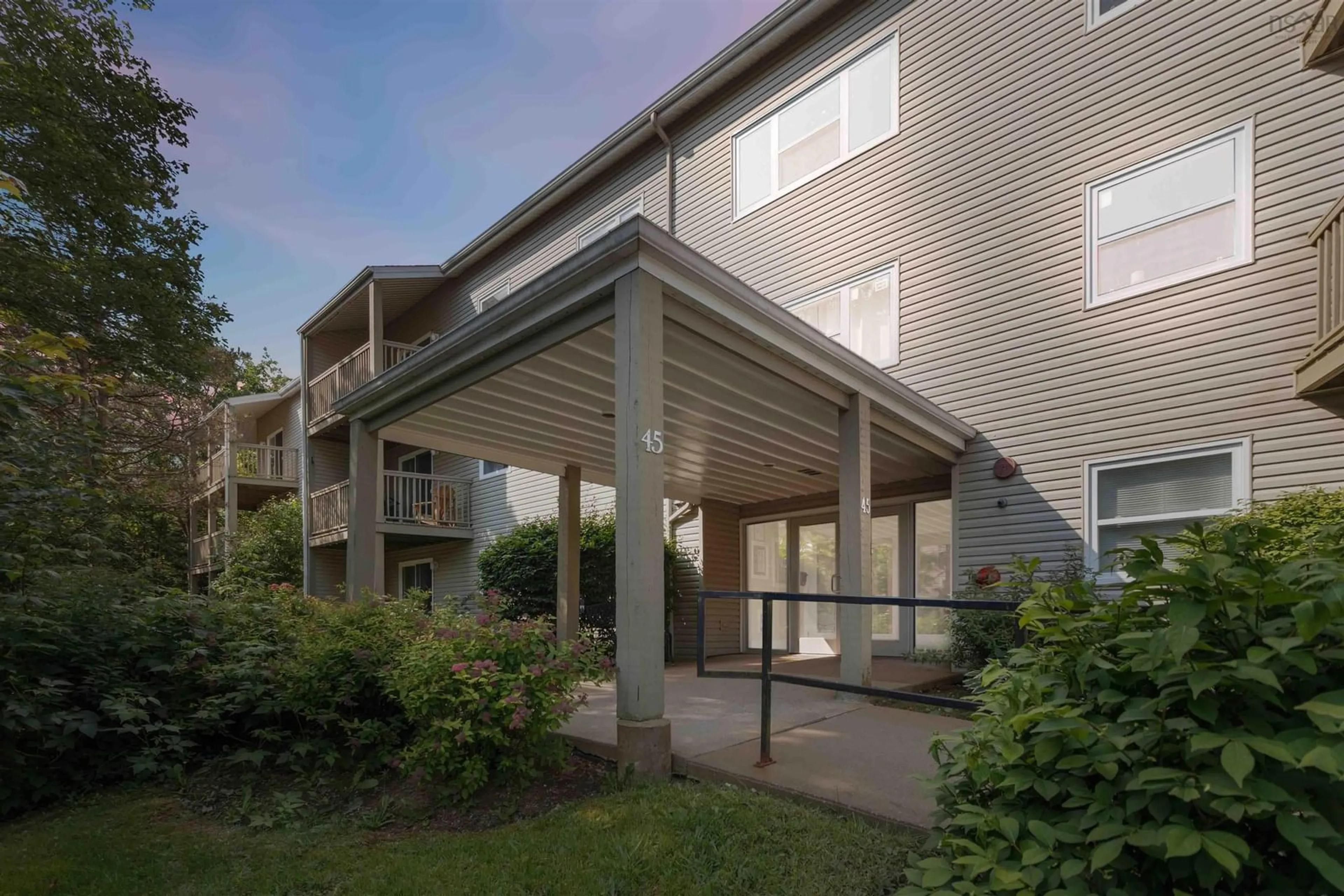 Patio, unknown for 45 Chelton Woods Lane #105, Clayton Park Nova Scotia B3M 3Z7