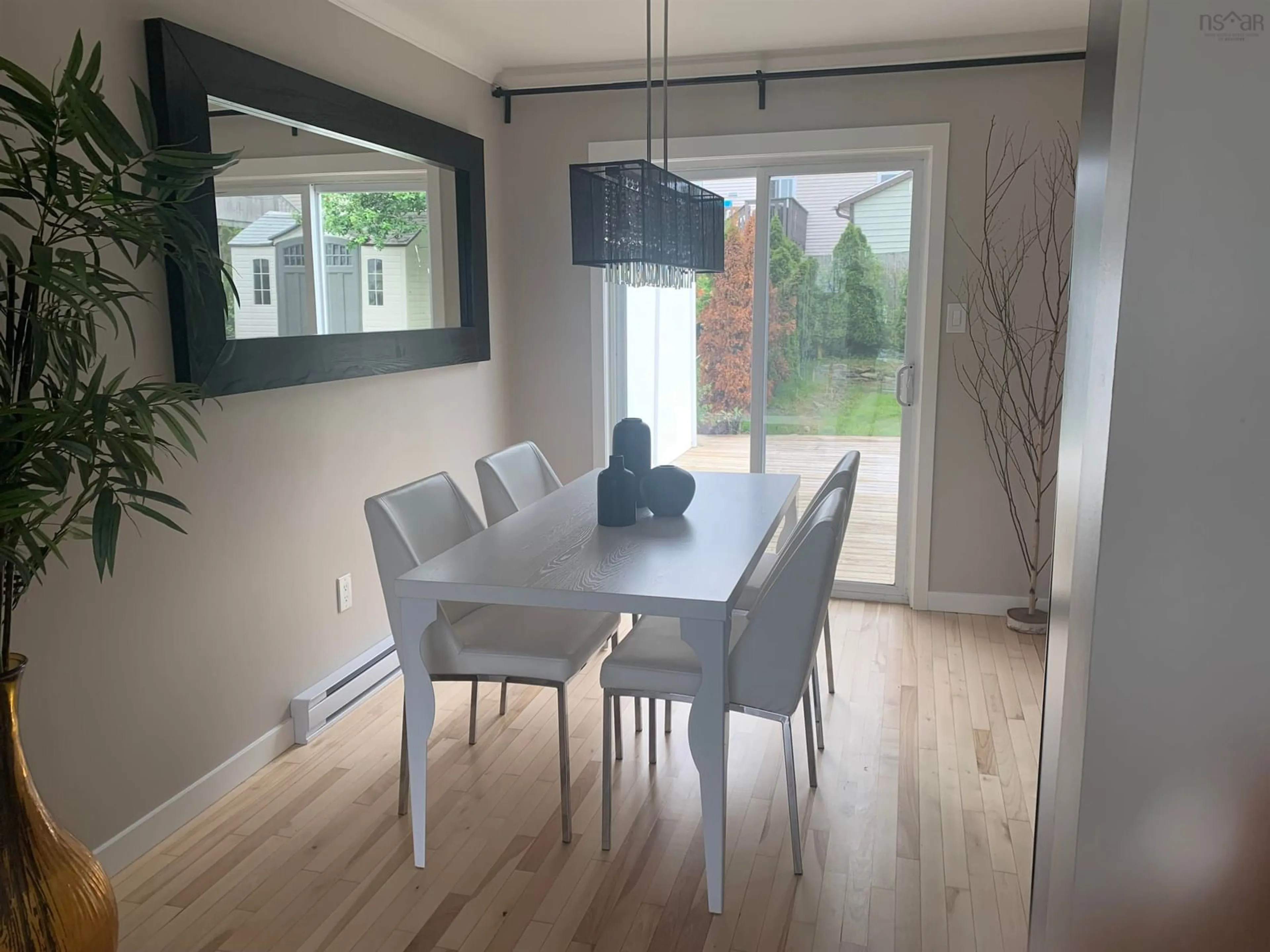 Dining room, wood/laminate floor for 24 Osborne Dr, Eastern Passage Nova Scotia B3G 1R2