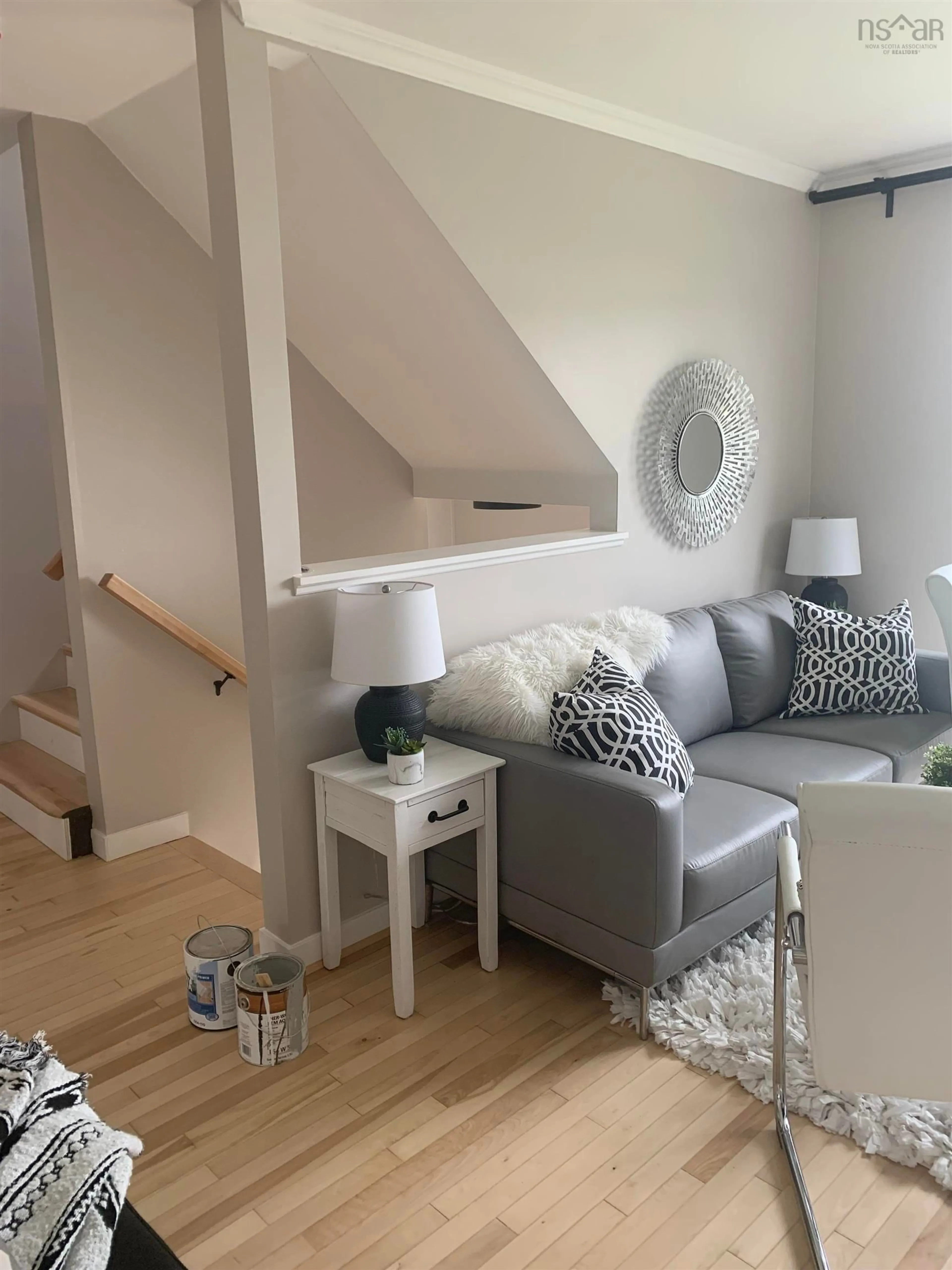 Living room with furniture, unknown for 24 Osborne Dr, Eastern Passage Nova Scotia B3G 1R2