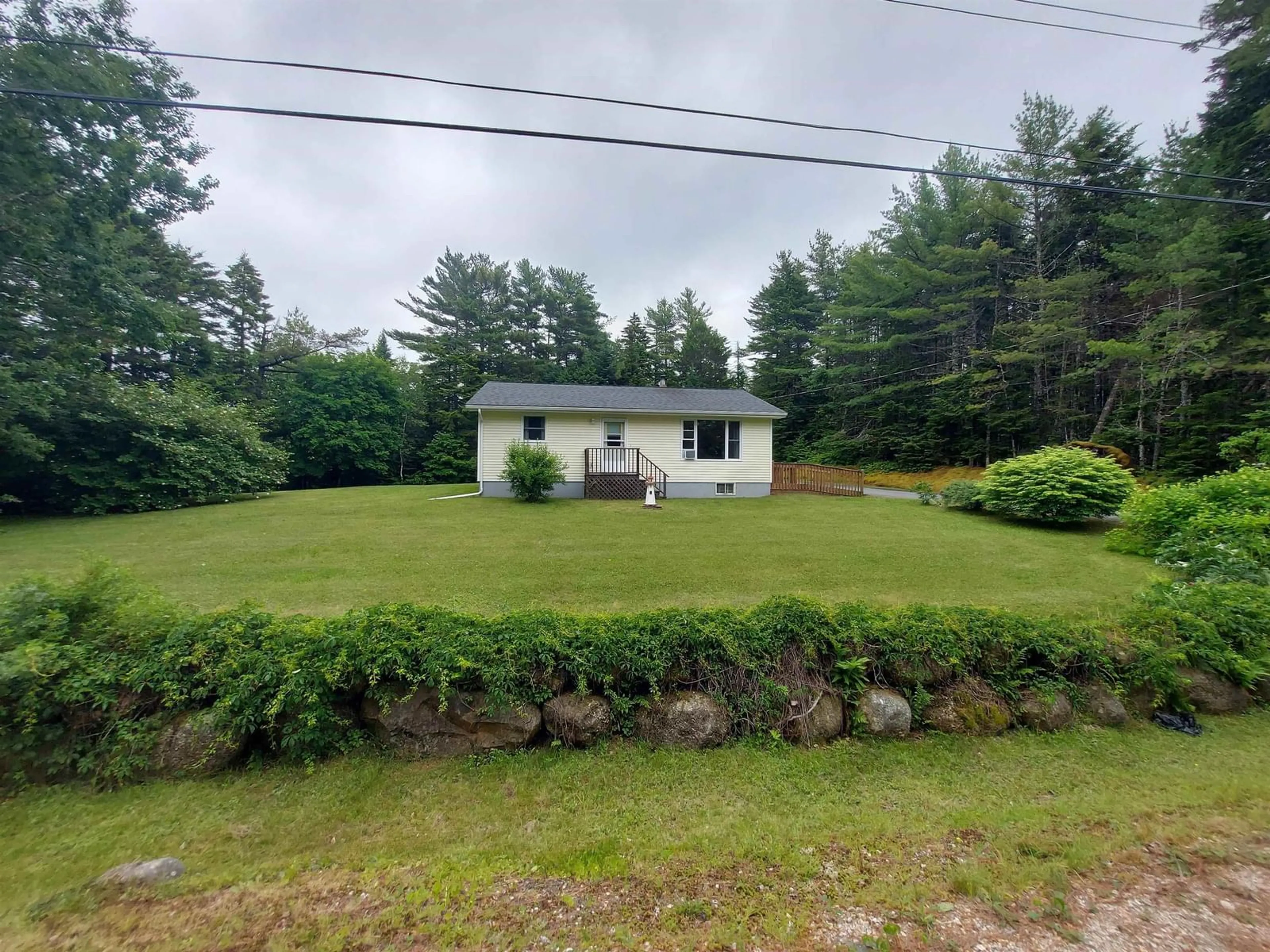 A pic from outside/outdoor area/front of a property/back of a property/a pic from drone, unknown for 422 Middle River Rd, Marriott's Cove Nova Scotia B0J 1T0