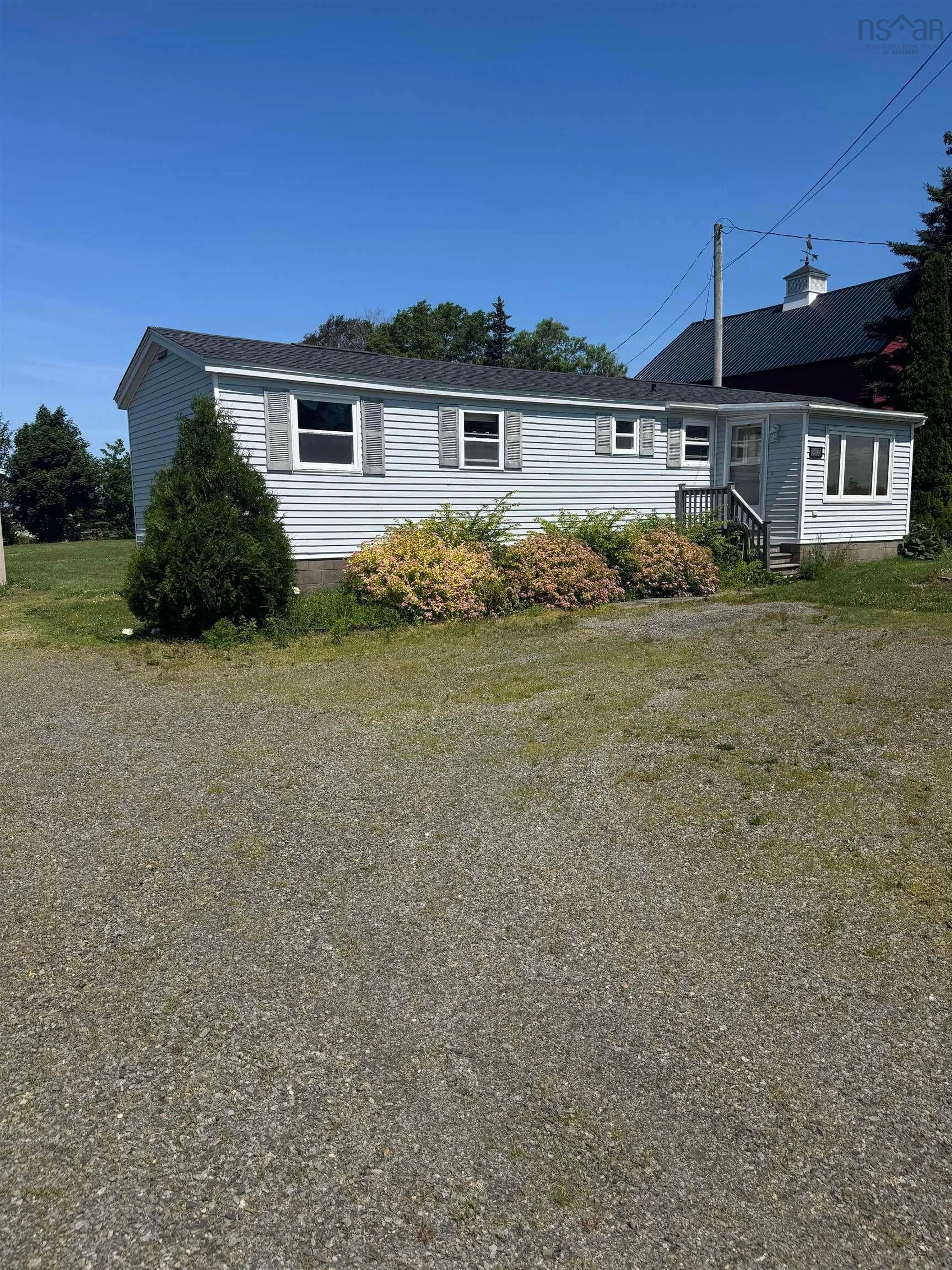 A pic from outside/outdoor area/front of a property/back of a property/a pic from drone, street for 3605 Second Division Rd, Concession Nova Scotia B0W 1M0