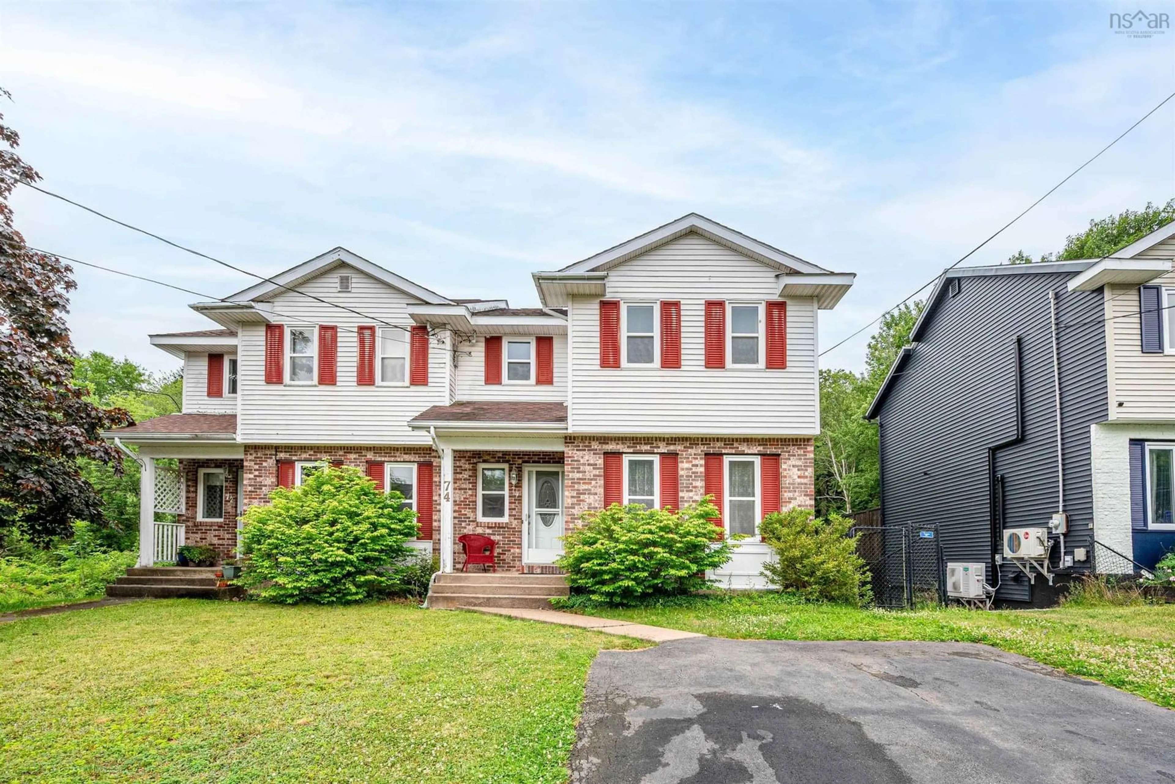 Home with brick exterior material, street for 74 Bruce Dr, Lower Sackville Nova Scotia B4C 3T8