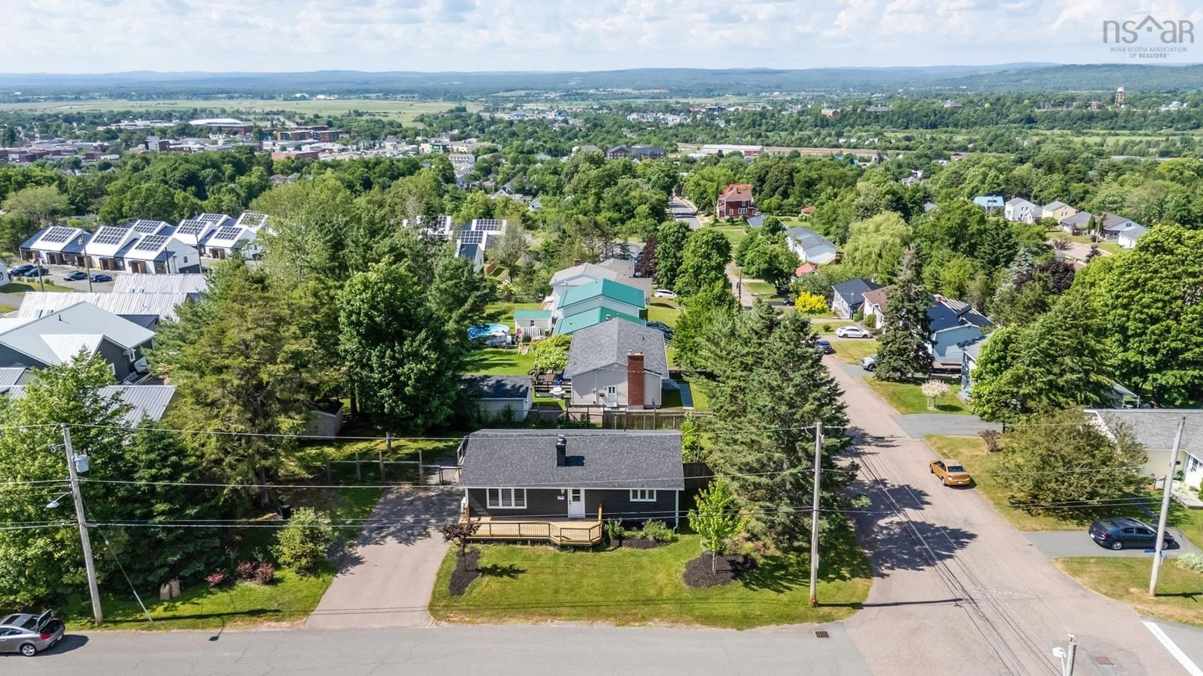 A pic from outside/outdoor area/front of a property/back of a property/a pic from drone, mountain view for 39 Centennial Dr, Truro Nova Scotia B2N 2L3