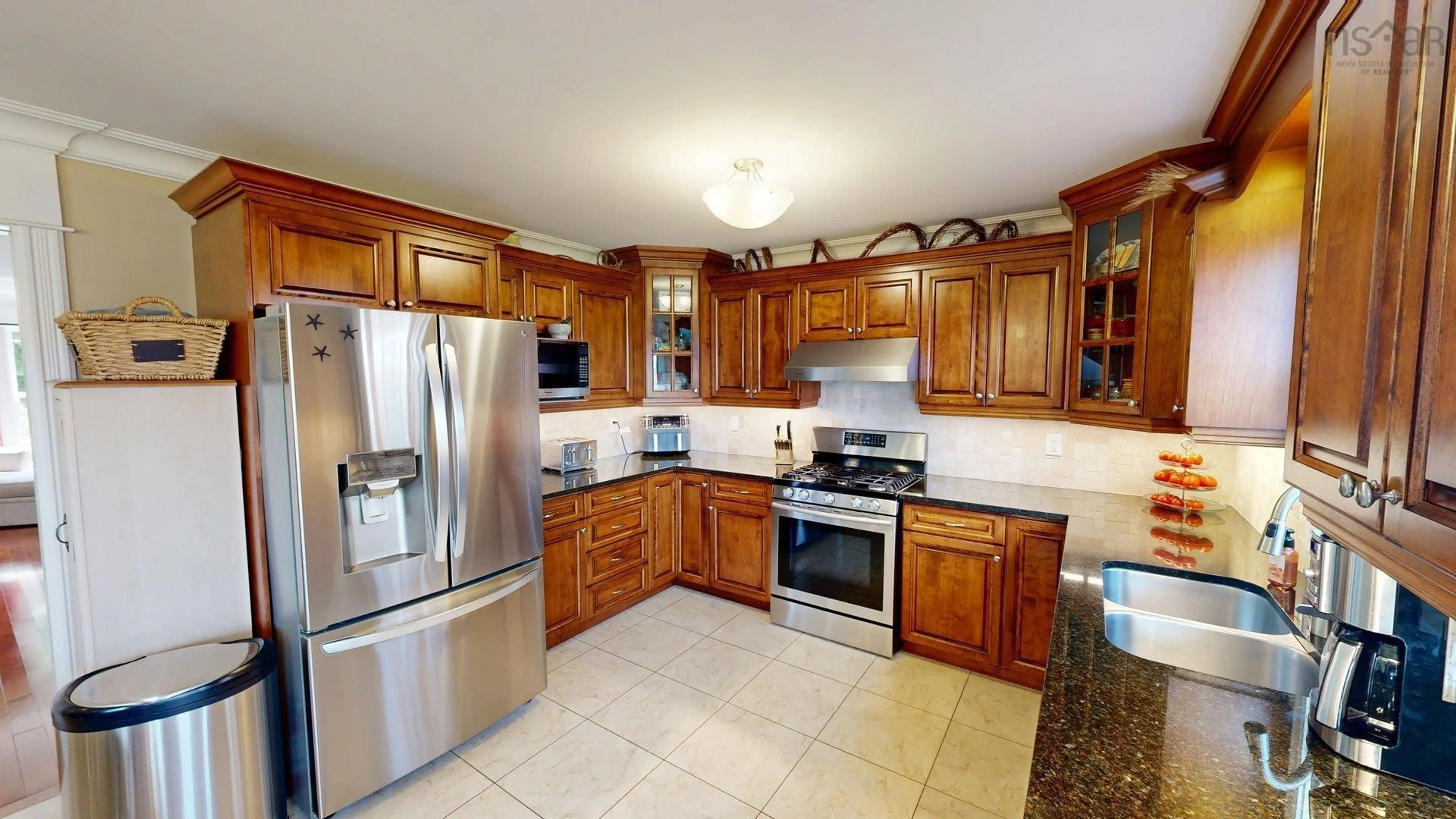 Standard kitchen, ceramic/tile floor for 205 Lindenwood Terrace, Dartmouth Nova Scotia B2W 0B2