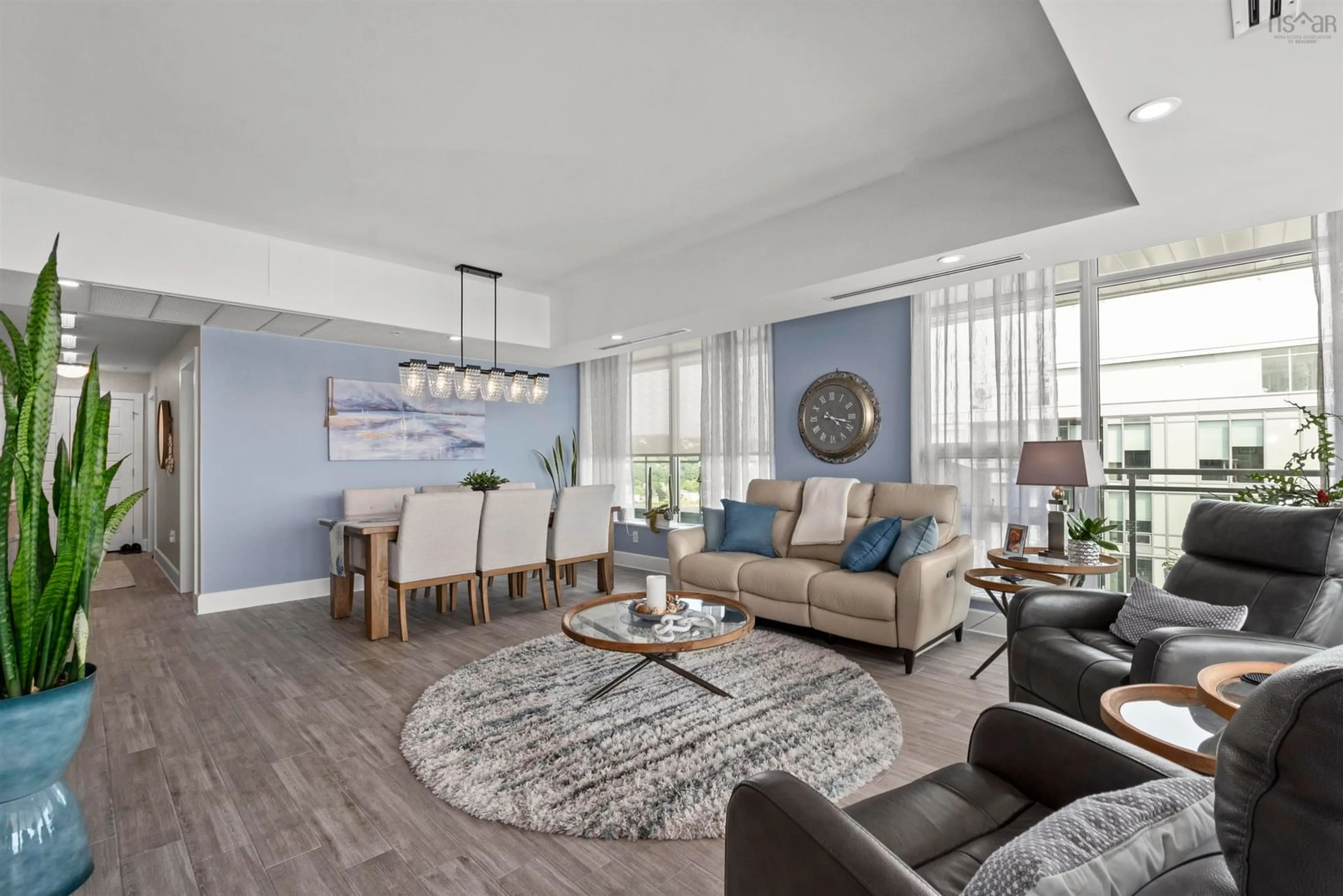 Living room with furniture, unknown for 31 Kings Wharf Pl #1203, Dartmouth Nova Scotia B2Y 0C1