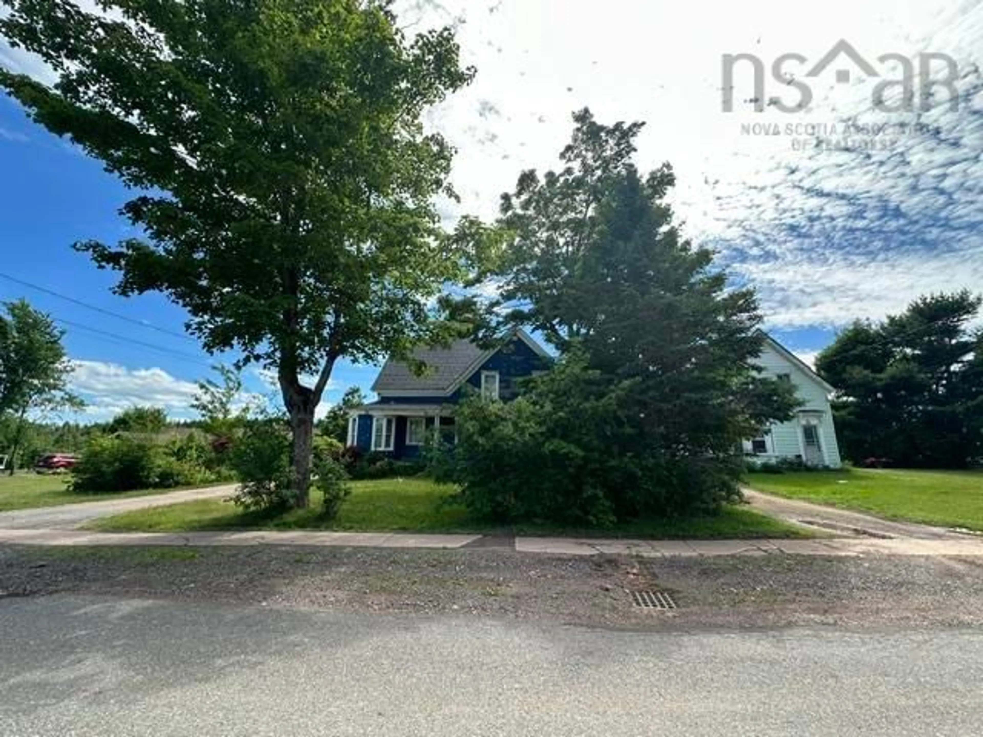 A pic from outside/outdoor area/front of a property/back of a property/a pic from drone, street for 2298 Western Ave, Parrsboro Nova Scotia B0M 1S0