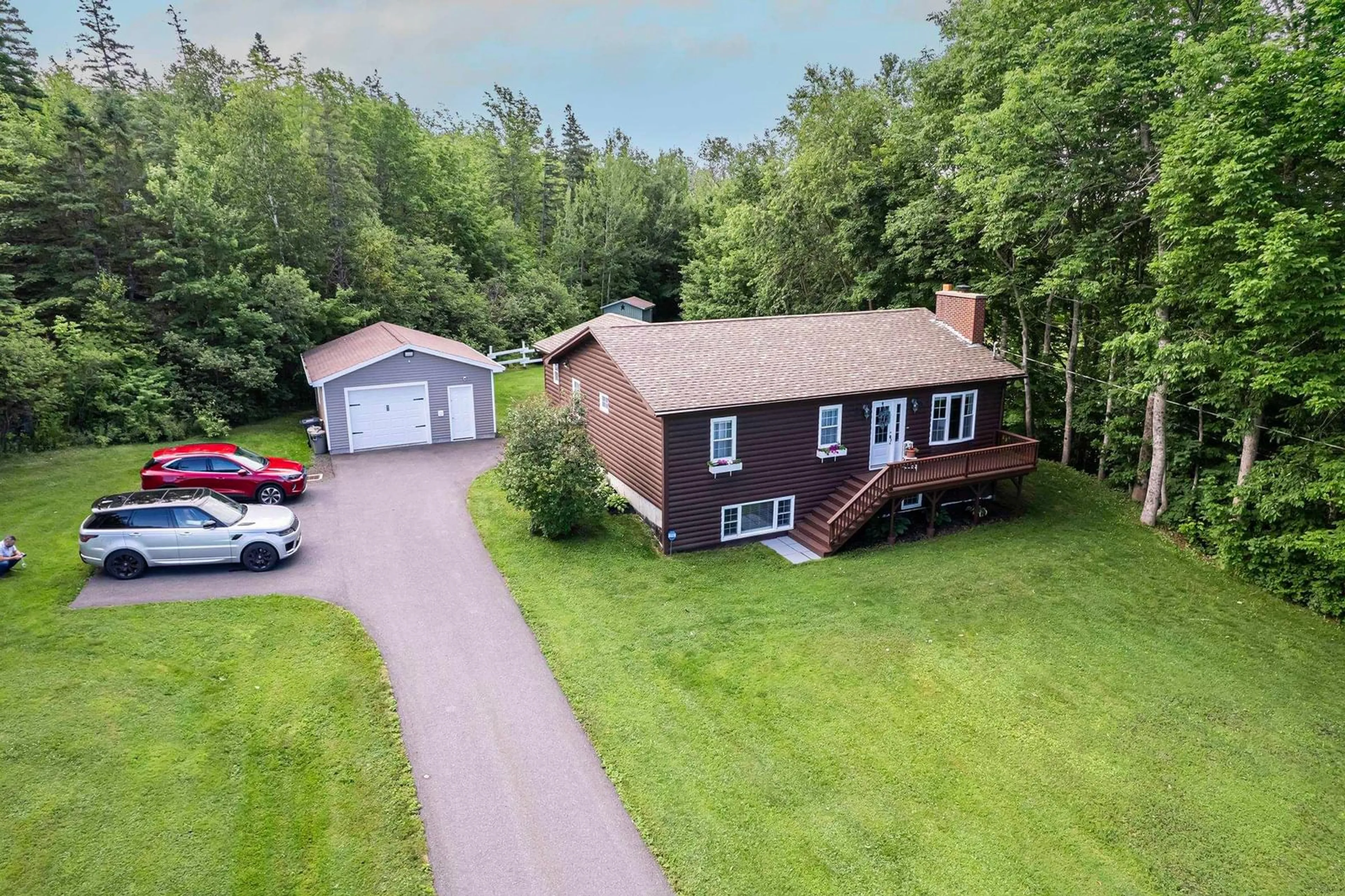 A pic from outside/outdoor area/front of a property/back of a property/a pic from drone, unknown for 1036 Inglisville Rd, Inglisville Nova Scotia B0S 1M0