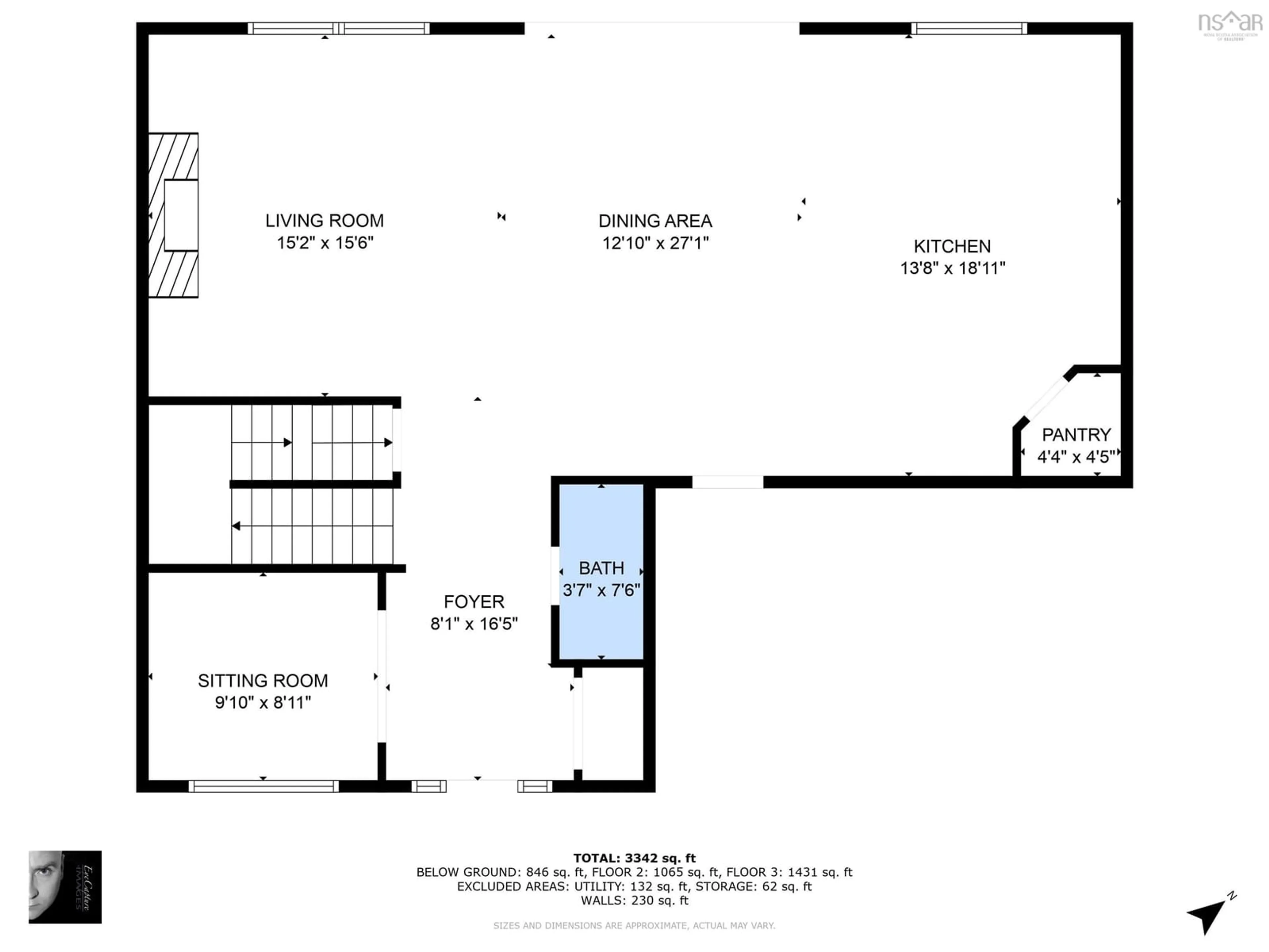 Floor plan for 33 Rowledge Lane, Bedford Nova Scotia B4A 0J6