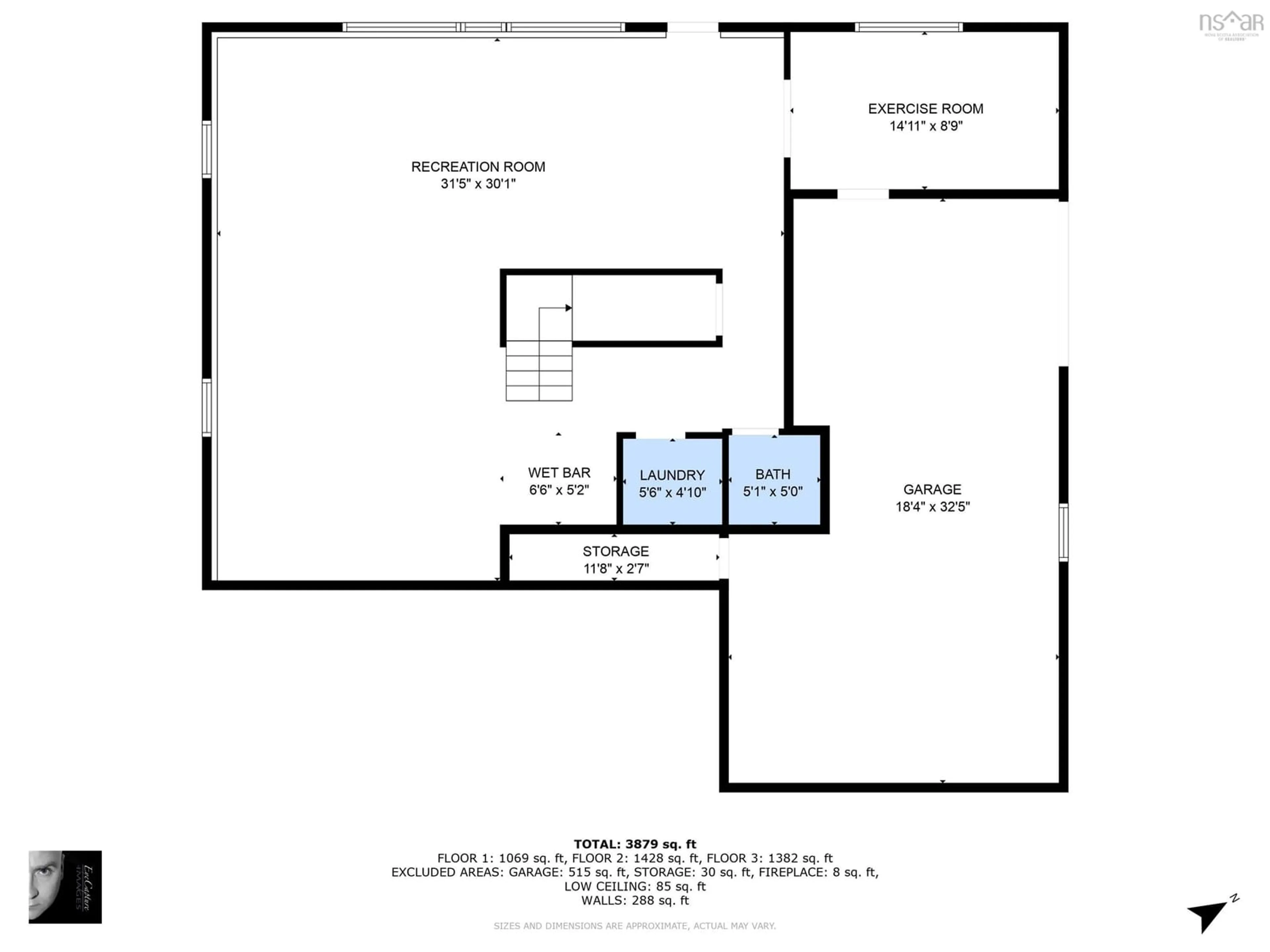 Floor plan for 122 Riverview Cres, Bedford Nova Scotia B4A 2X4