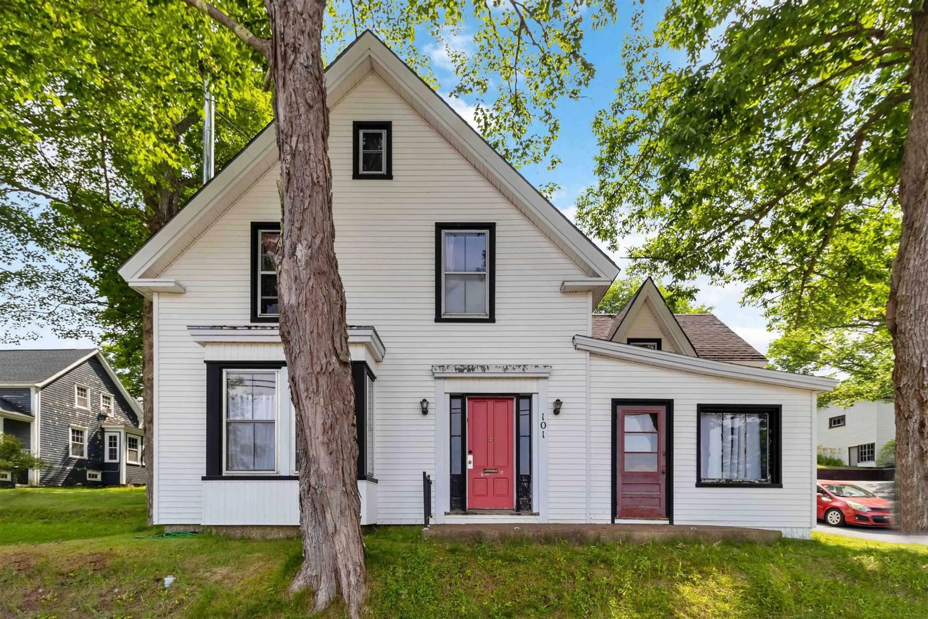 Home with brick exterior material, street for 101 Pleasant St, Bridgewater Nova Scotia B4V 1N3