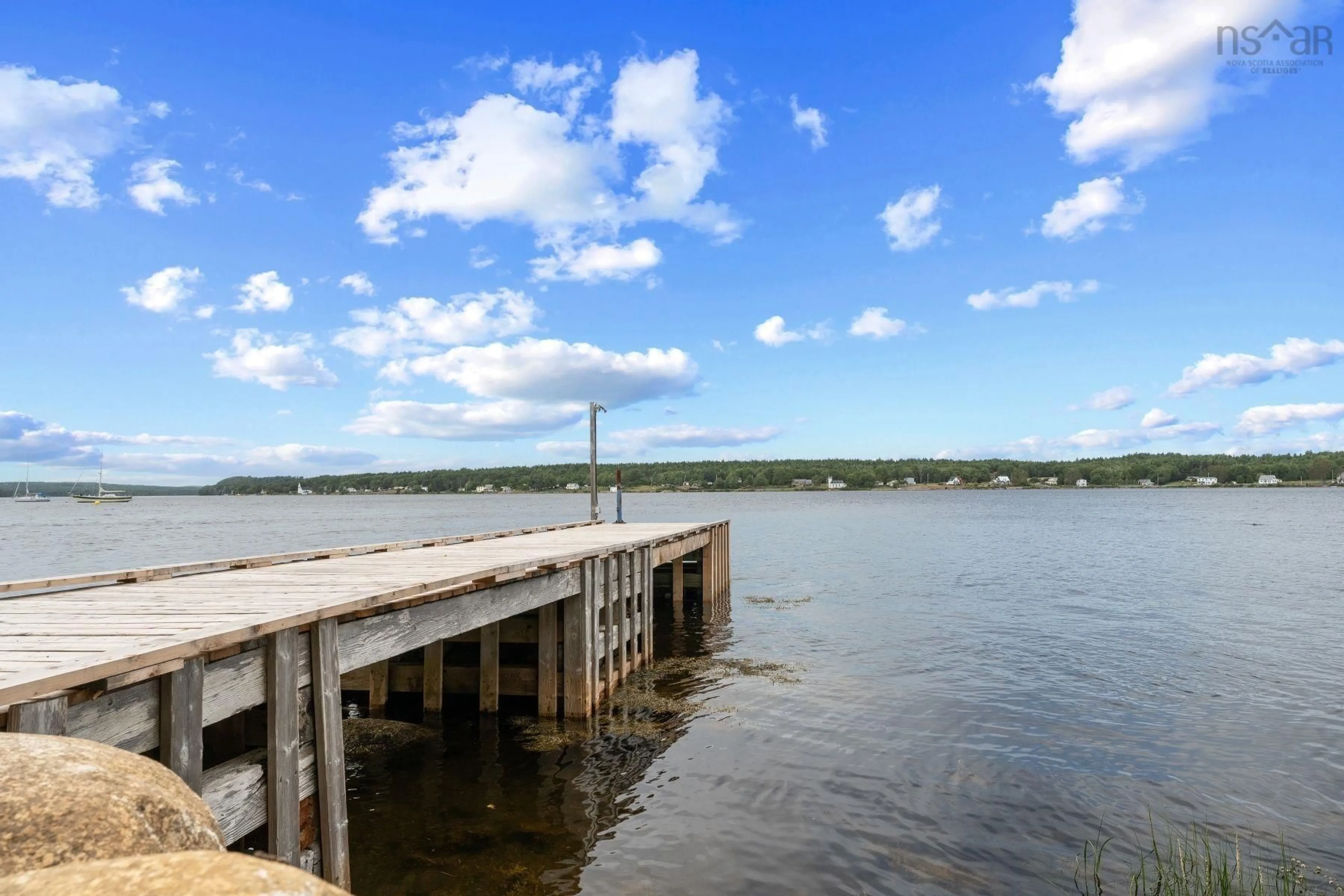 Patio, water/lake/river/ocean view for 143 Millers Head Rd, West Lahave Nova Scotia B0R 1G0