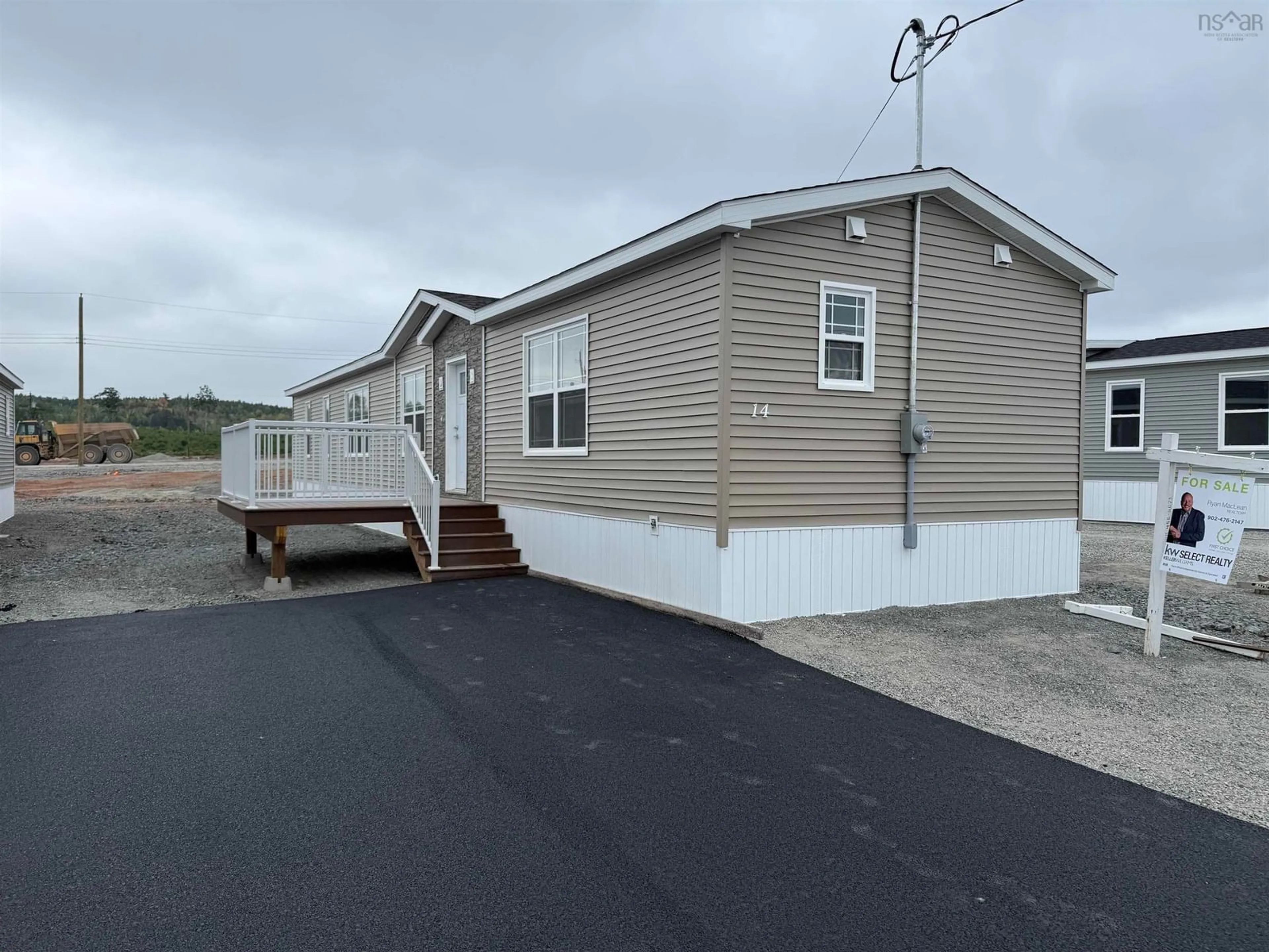 Home with vinyl exterior material, street for Helmsley Cres #Lot 406, Elmsdale Nova Scotia B2S 0H4