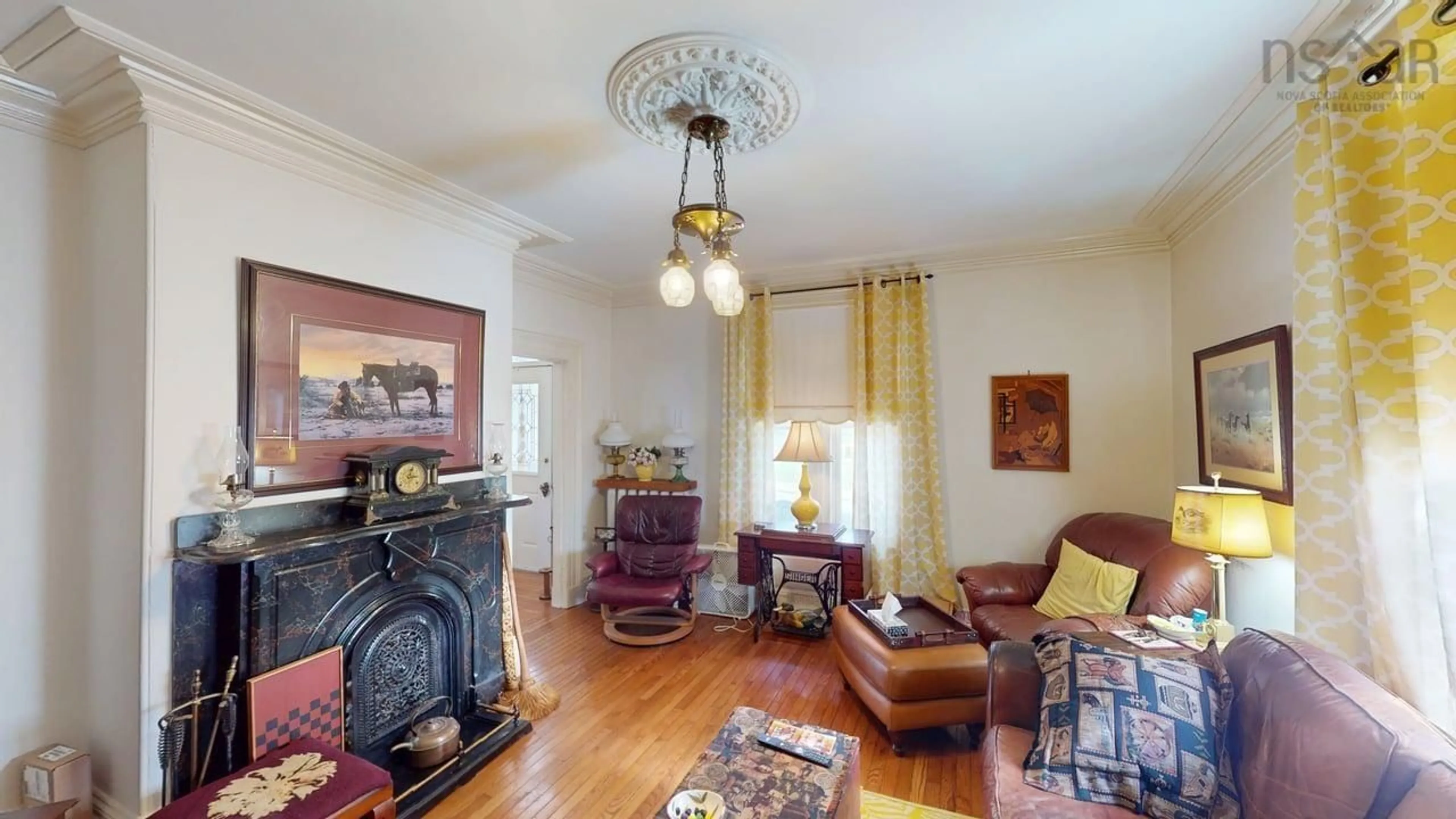 Living room with furniture, unknown for 15 Prince St, Pictou Nova Scotia B0K 1H0