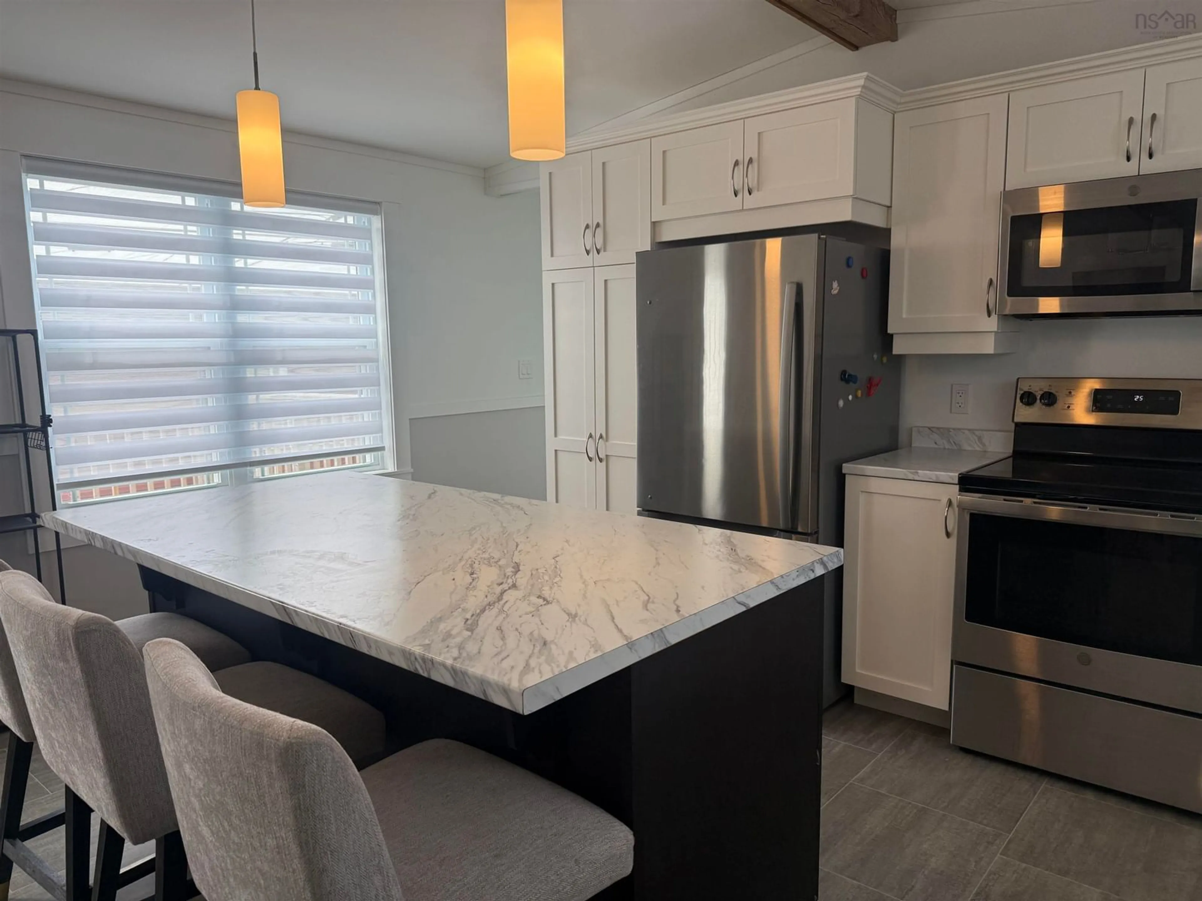 Open concept kitchen, unknown for 9 Elmwood, Lower South River Nova Scotia B2G 0E7
