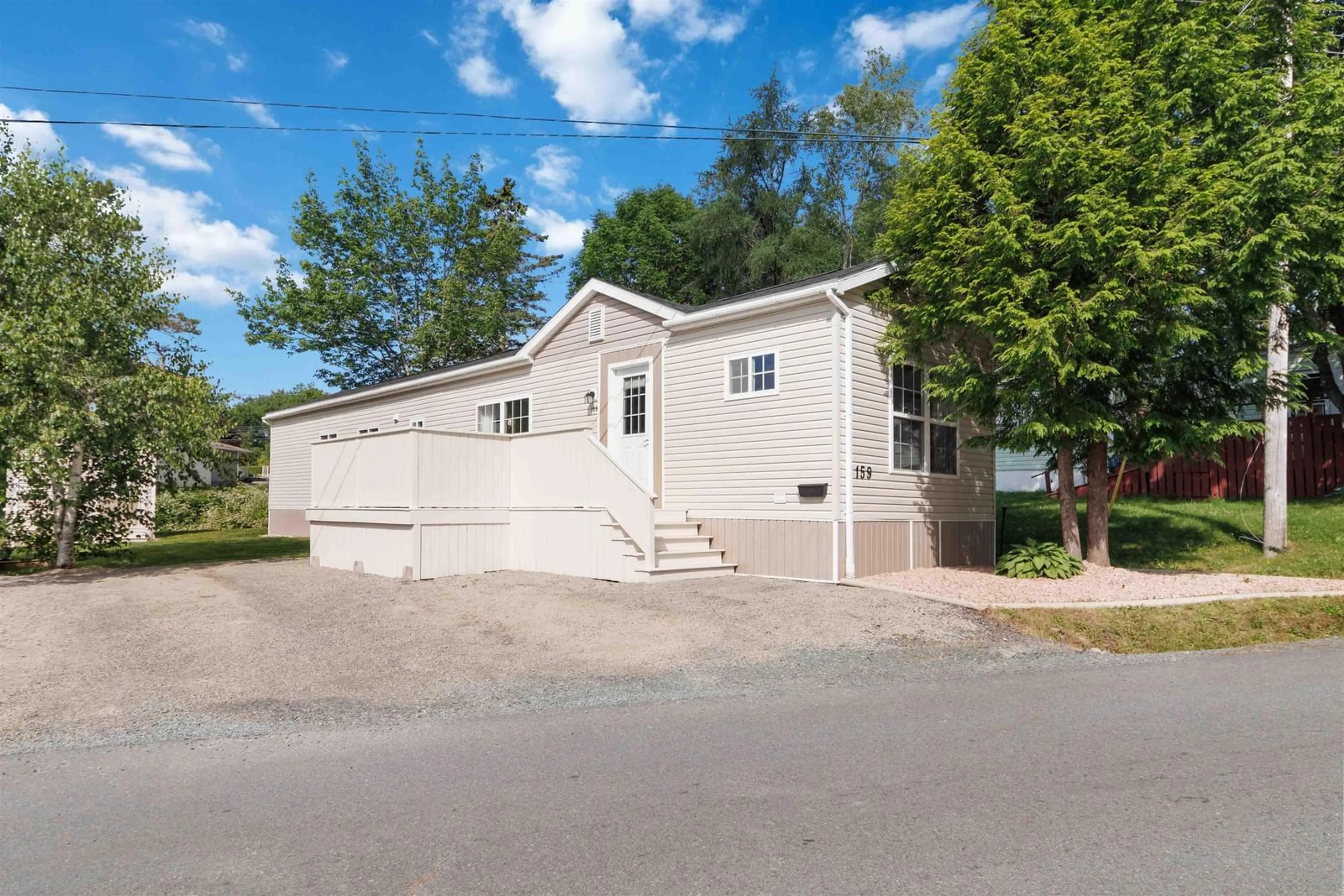 Home with vinyl exterior material, street for 159 Milo Terr, Beaver Bank Nova Scotia B4E 1N8