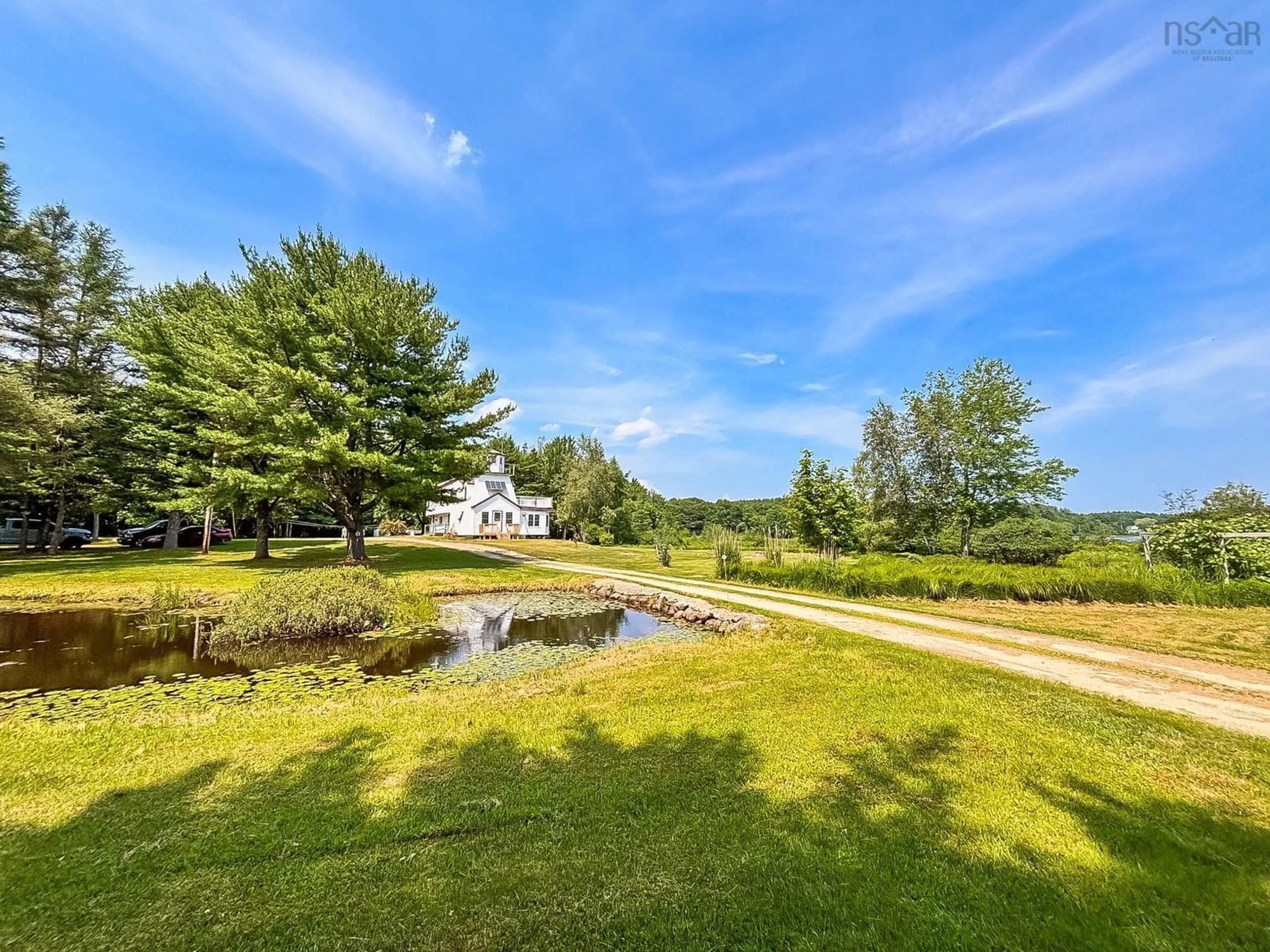 A pic from outside/outdoor area/front of a property/back of a property/a pic from drone, water/lake/river/ocean view for 226 Long Hill Rd, Blockhouse Nova Scotia B0J 1E0