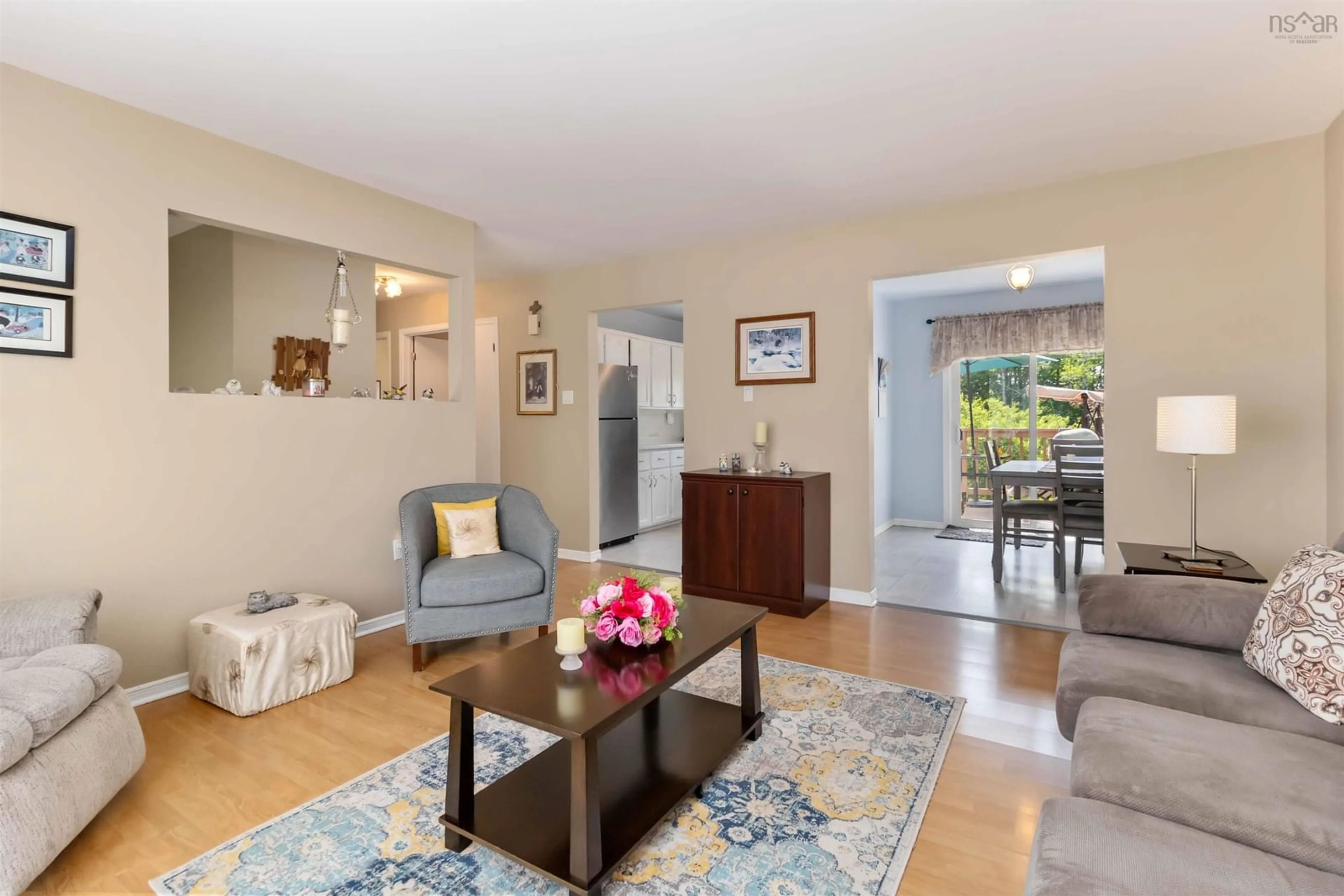 Living room with furniture, unknown for 24 Barbara Dr, Dartmouth Nova Scotia B2W 3N6