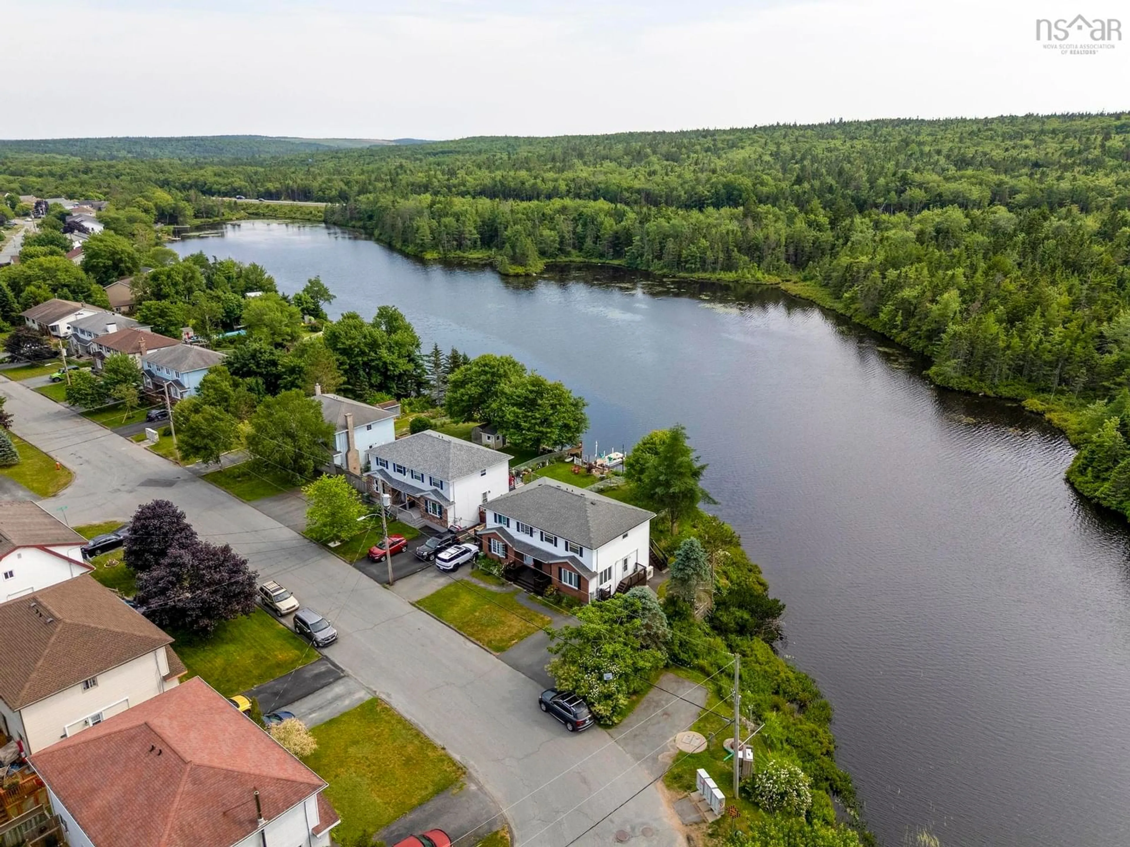 A pic from outside/outdoor area/front of a property/back of a property/a pic from drone, water/lake/river/ocean view for 28 Red Maple Dr, Timberlea Nova Scotia B3T 1G6