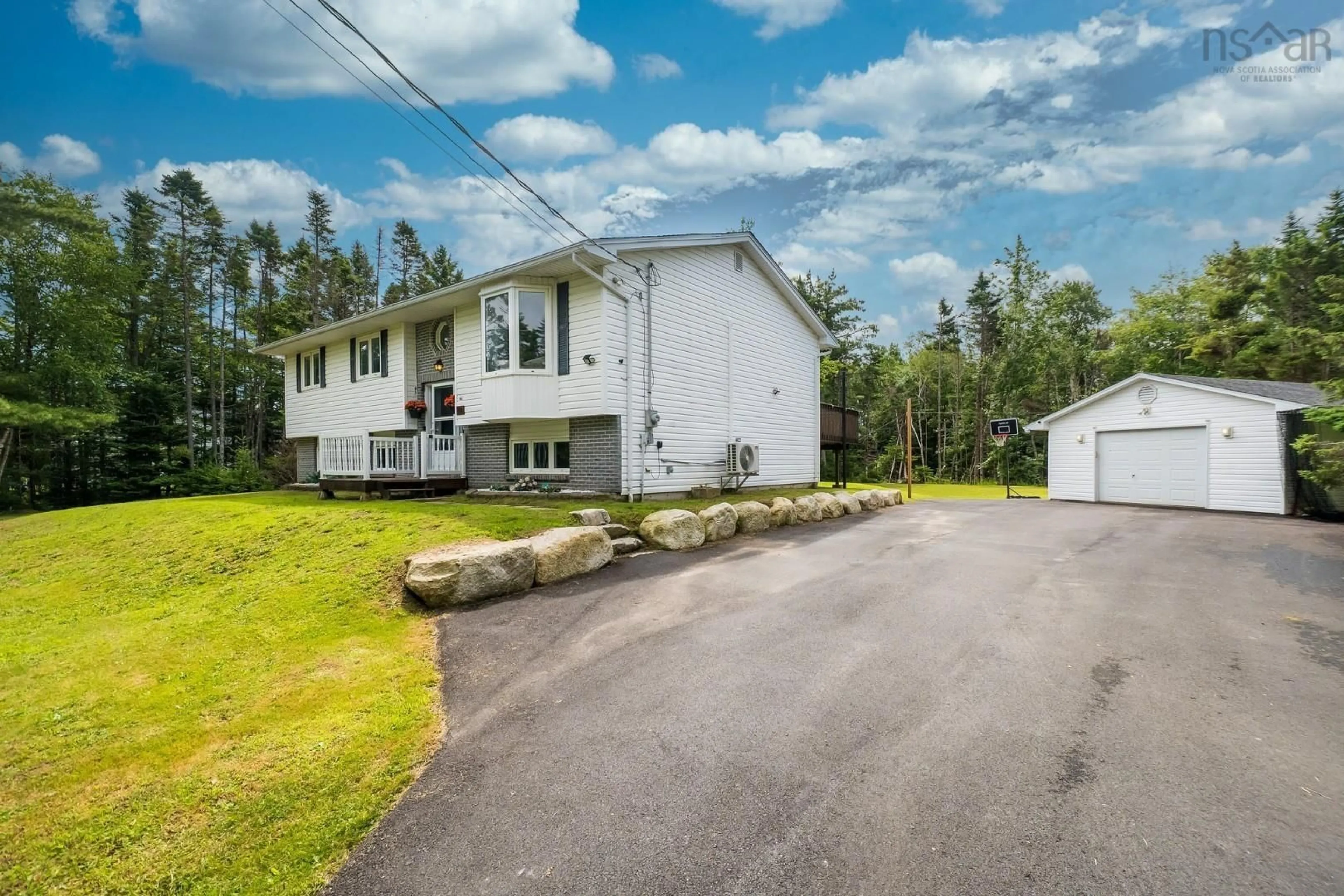 A pic from outside/outdoor area/front of a property/back of a property/a pic from drone, street for 10 Trevor Dr, Lawrencetown Nova Scotia B2Z 1E1