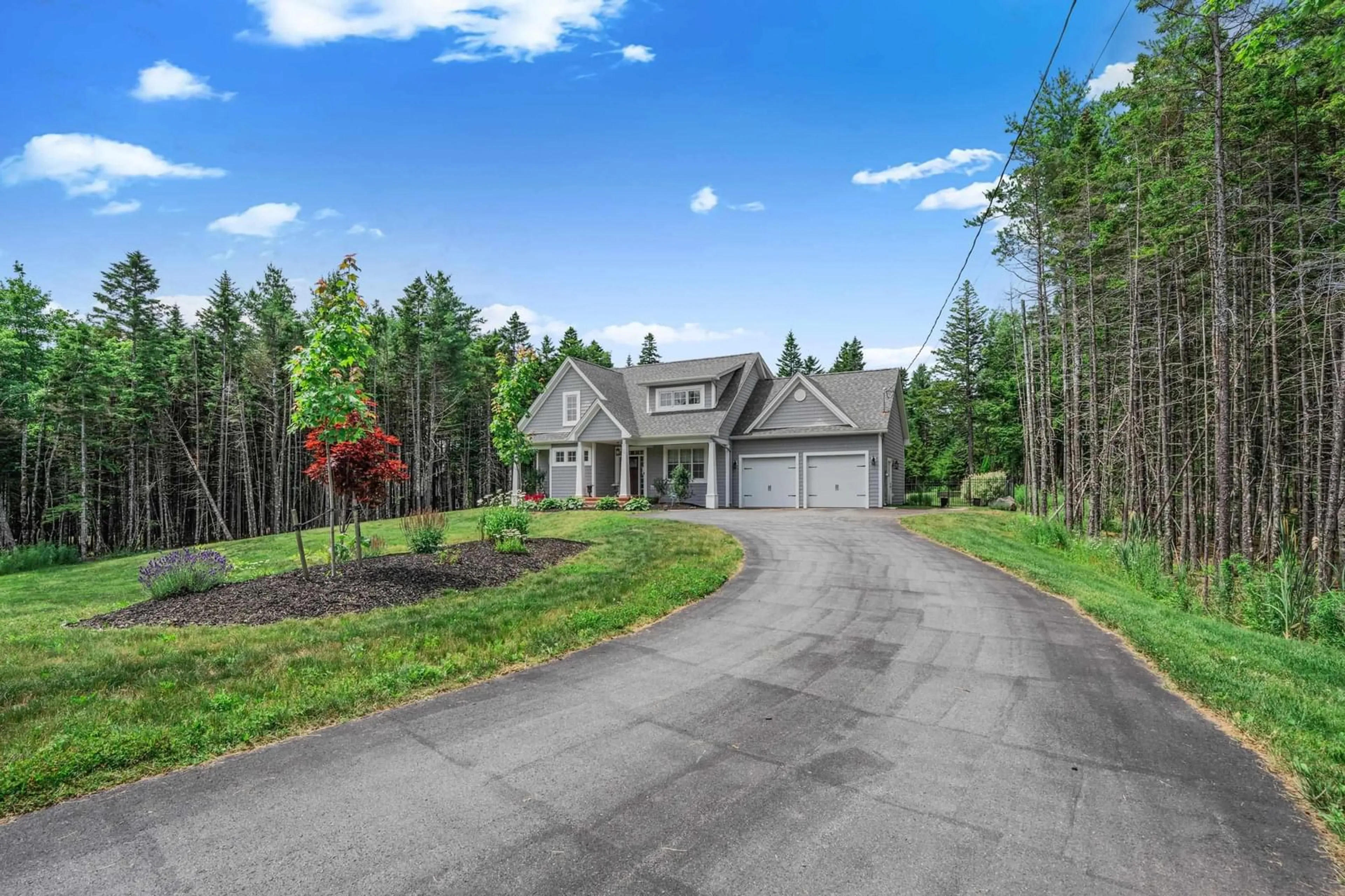 A pic from outside/outdoor area/front of a property/back of a property/a pic from drone, unknown for 130 Gaspereau Run, Middle Sackville Nova Scotia B4E 0R4