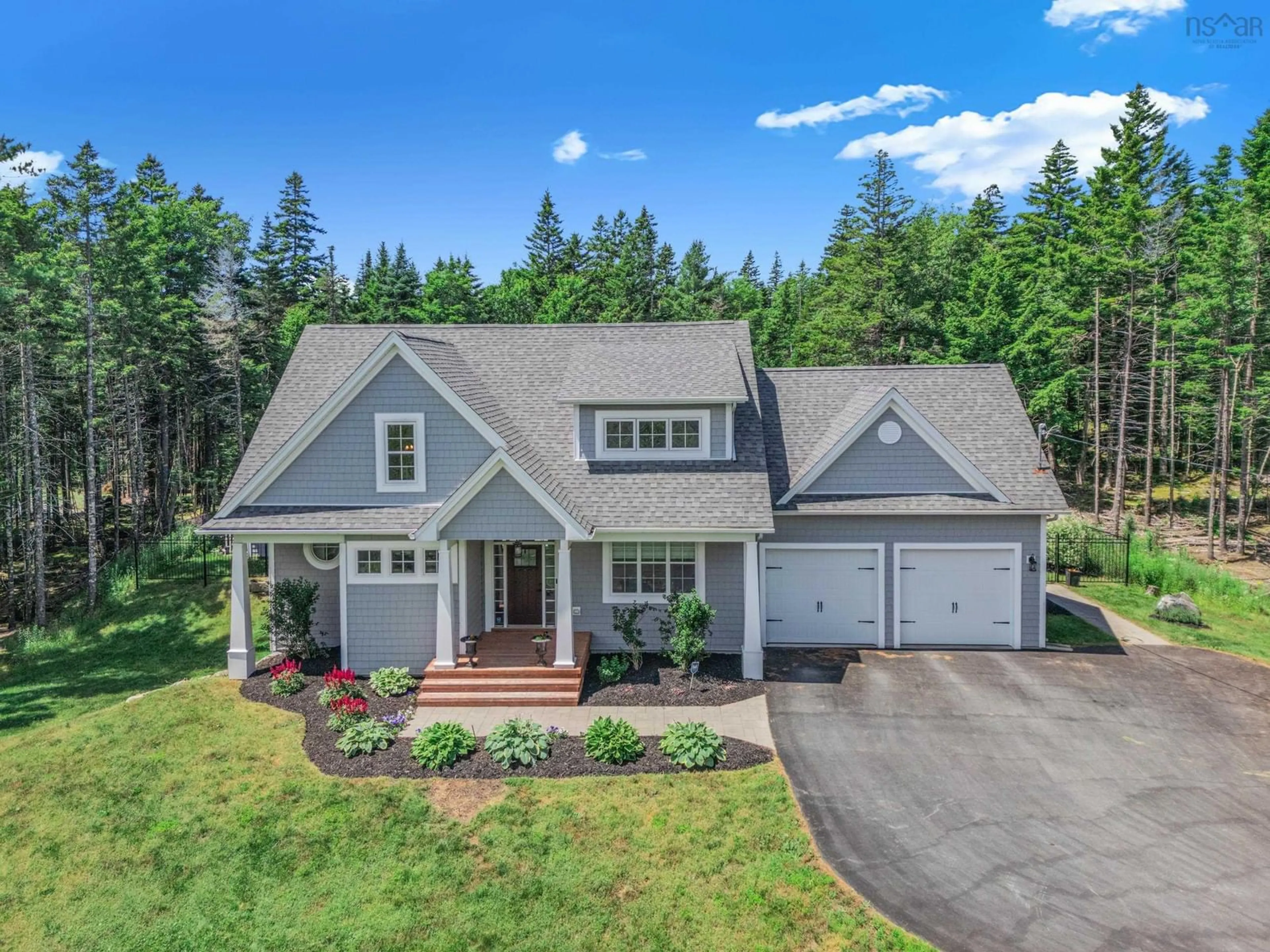 A pic from outside/outdoor area/front of a property/back of a property/a pic from drone, unknown for 130 Gaspereau Run, Middle Sackville Nova Scotia B4E 0R4