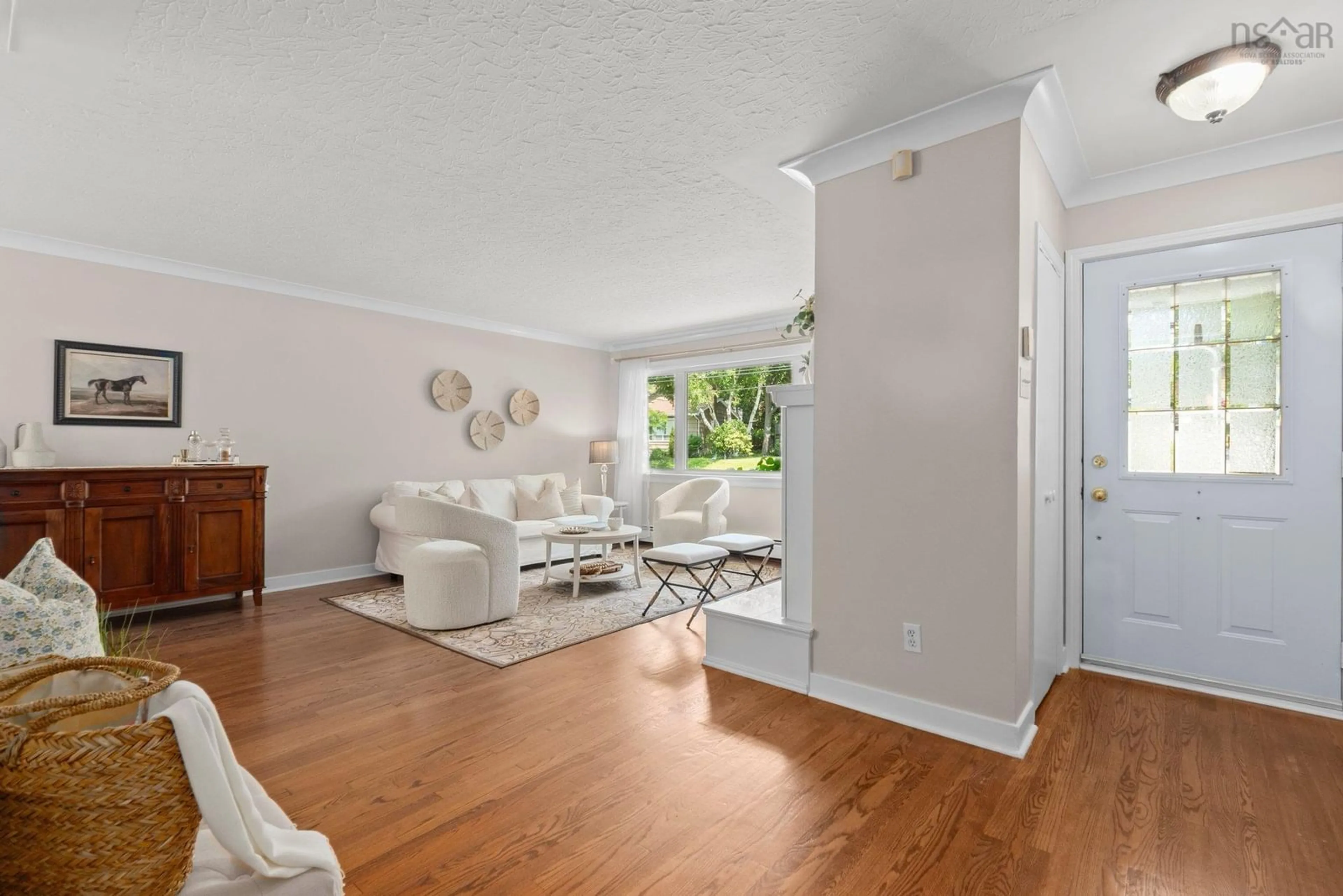 Living room with furniture, unknown for 21 Ernest Ave, Dartmouth Nova Scotia B3A 2H6