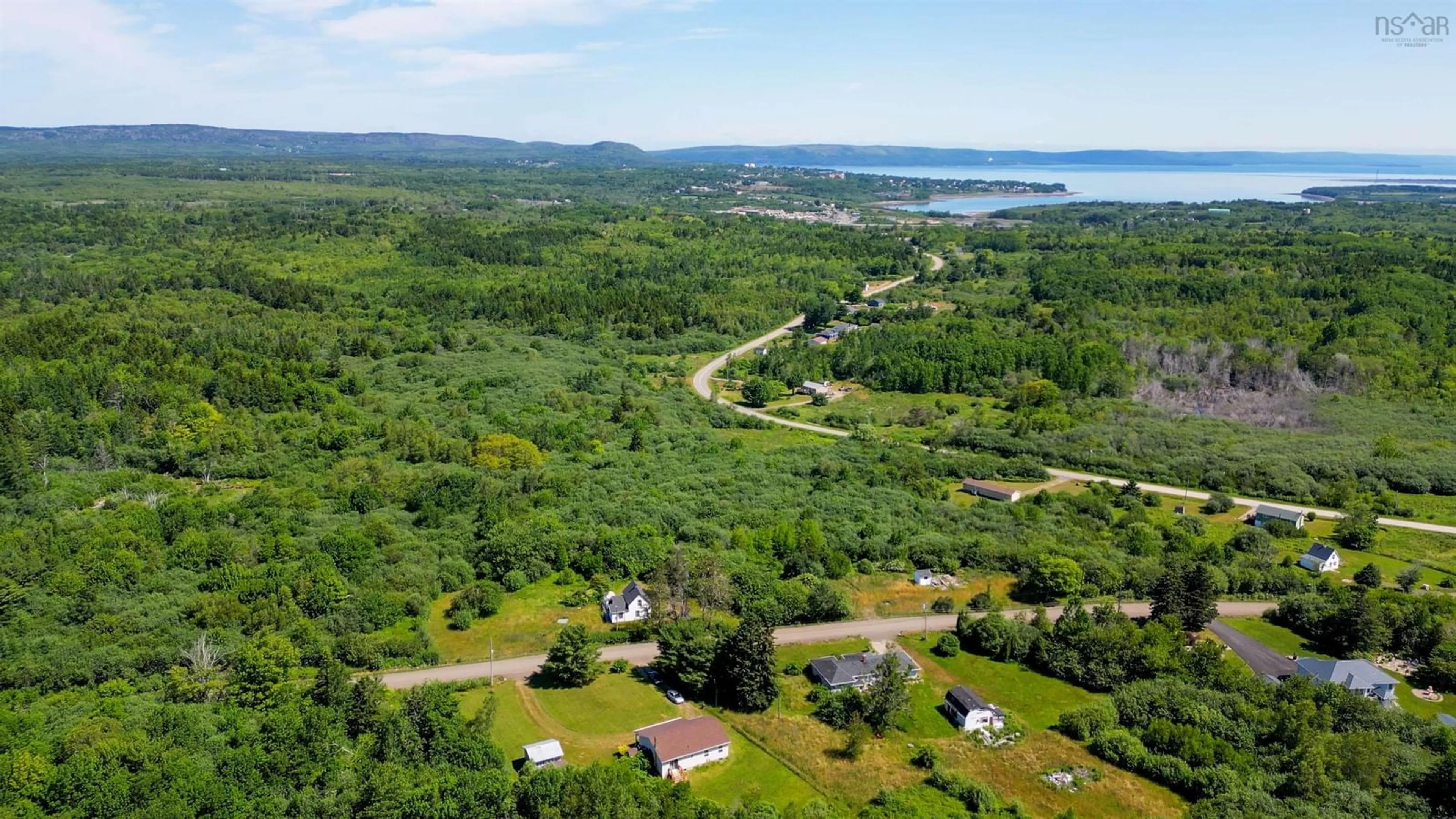 A pic from outside/outdoor area/front of a property/back of a property/a pic from drone, water/lake/river/ocean view for 152 Jordantown Rd, Jordantown Nova Scotia B0V 1A0