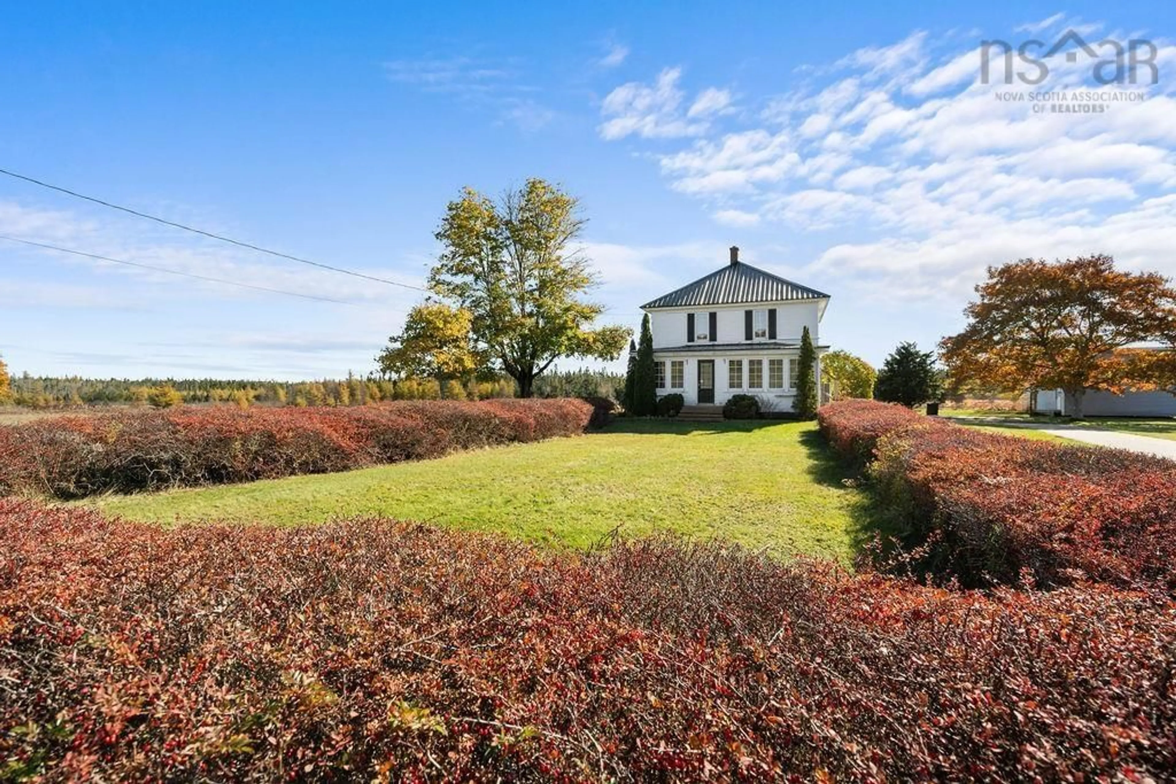 A pic from outside/outdoor area/front of a property/back of a property/a pic from drone, building for 10522 Highway 209, Diligent River Nova Scotia B0M 1S0