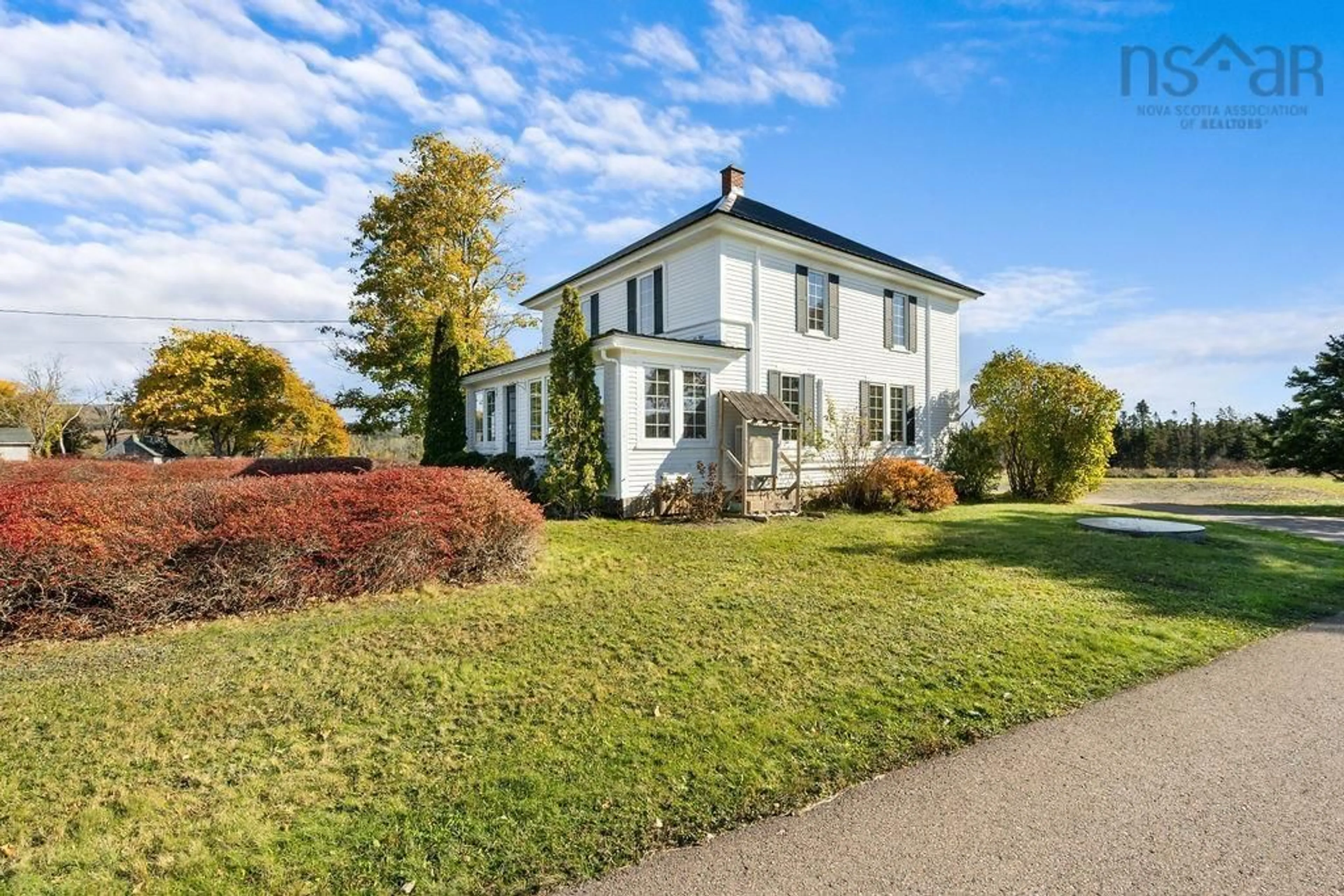 A pic from outside/outdoor area/front of a property/back of a property/a pic from drone, building for 10522 Highway 209, Diligent River Nova Scotia B0M 1S0