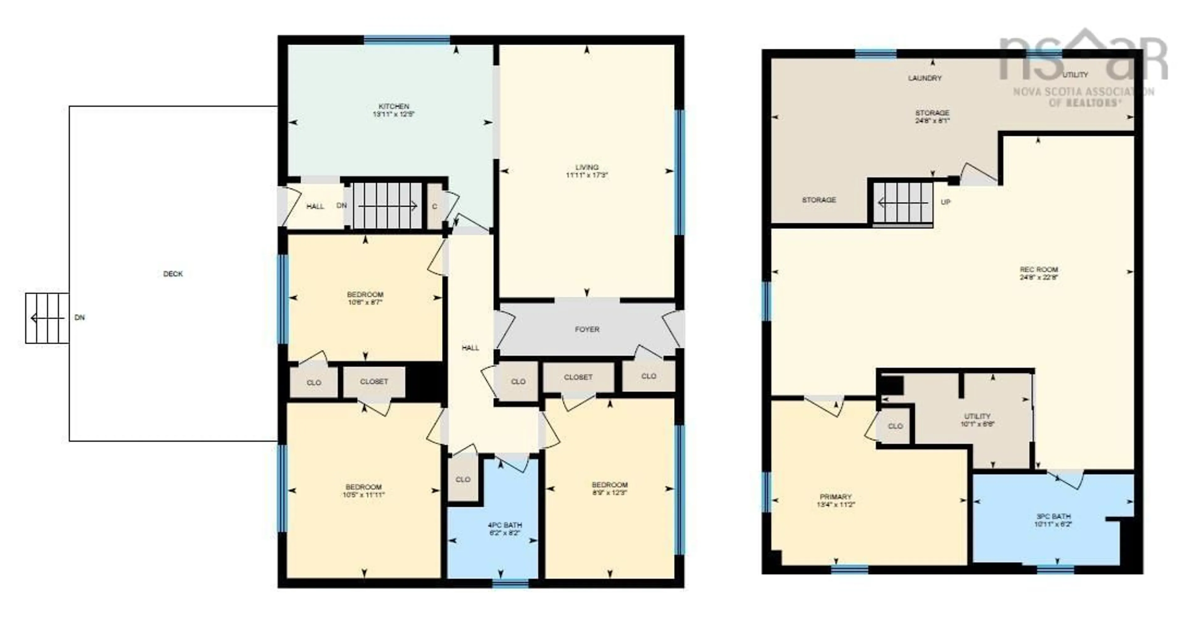 Floor plan for 19 Woodland Ave, Dartmouth Nova Scotia B3A 3J6