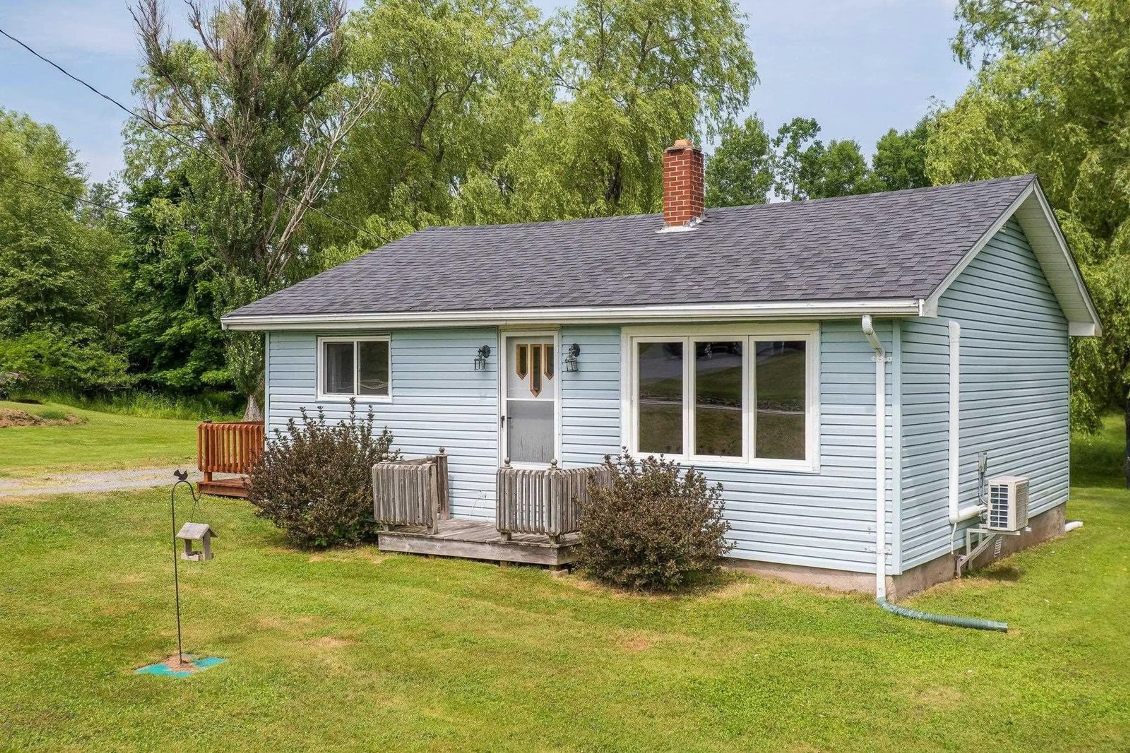 Home with vinyl exterior material, street for 13869 Highway 1, Hants Border Nova Scotia B0P 1P0