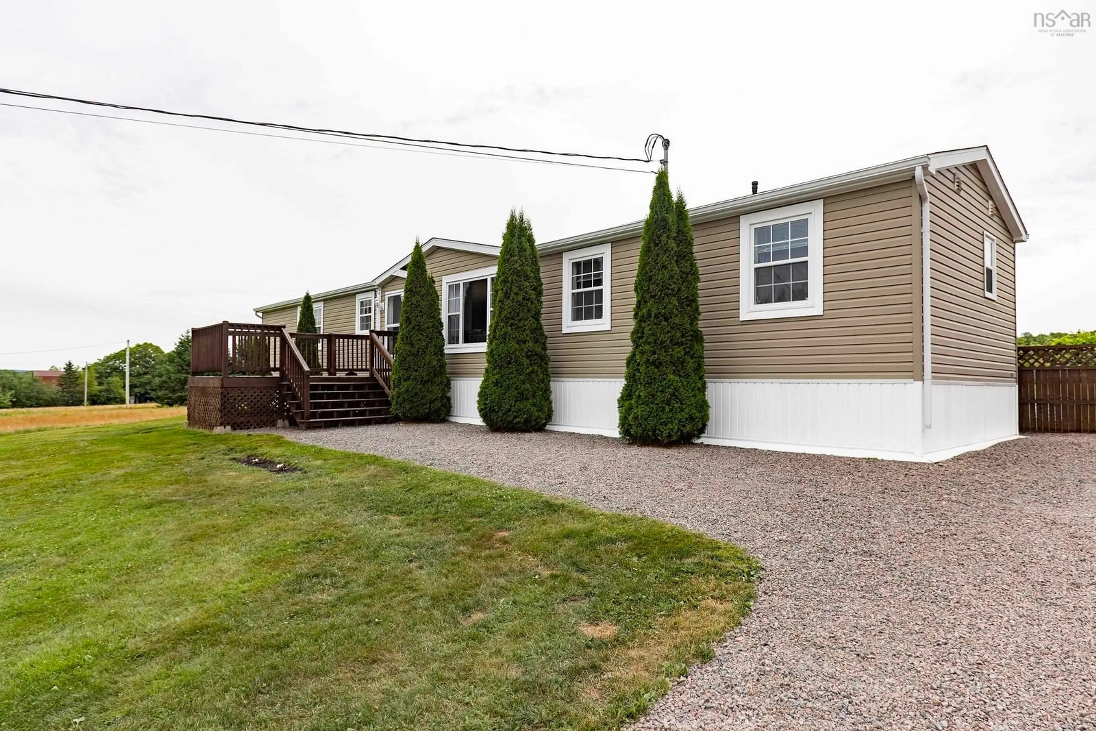 Home with vinyl exterior material, street for 324 Hastings Rd, Brookdale Nova Scotia B4H 3Y1