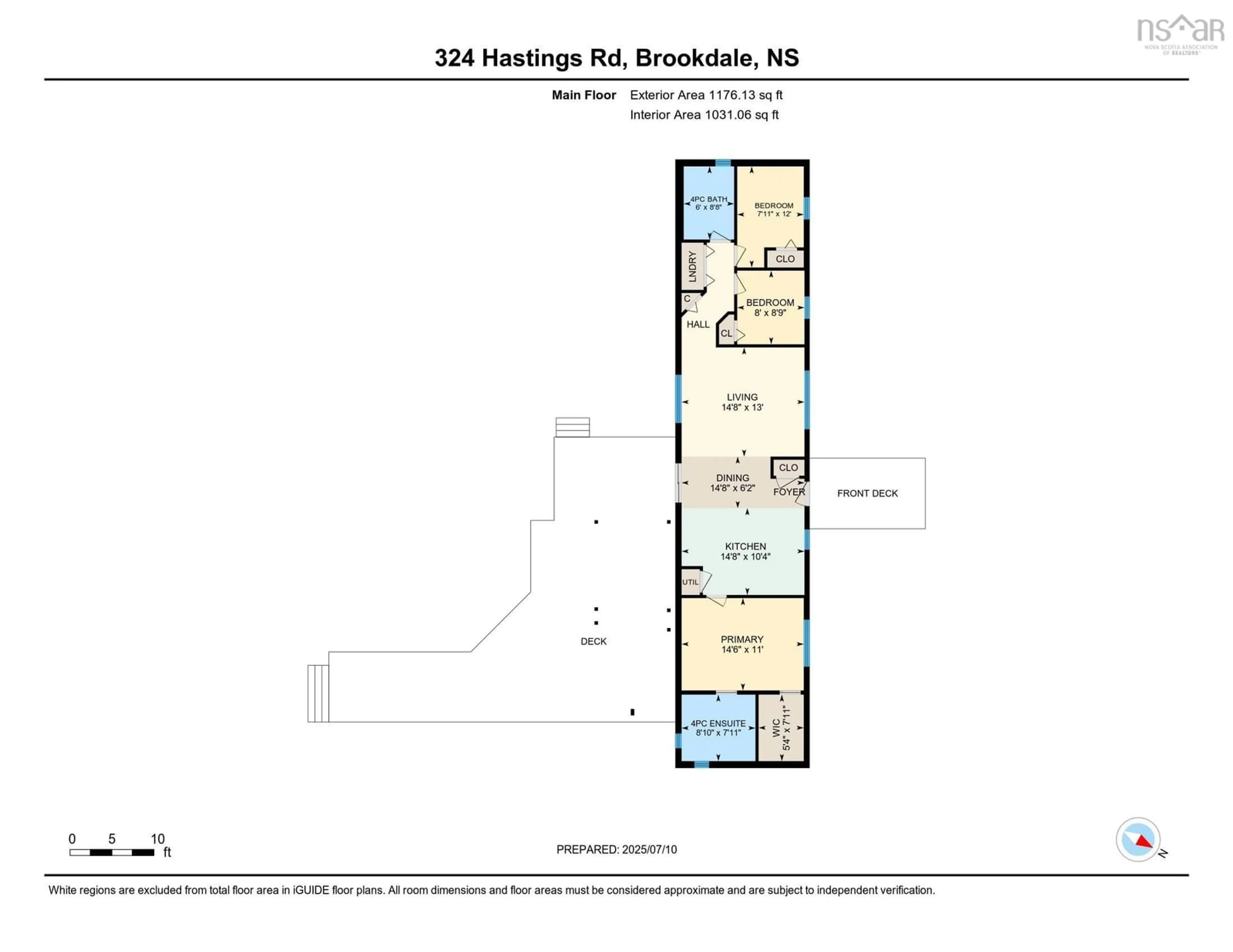 Floor plan for 324 Hastings Rd, Brookdale Nova Scotia B4H 3Y1