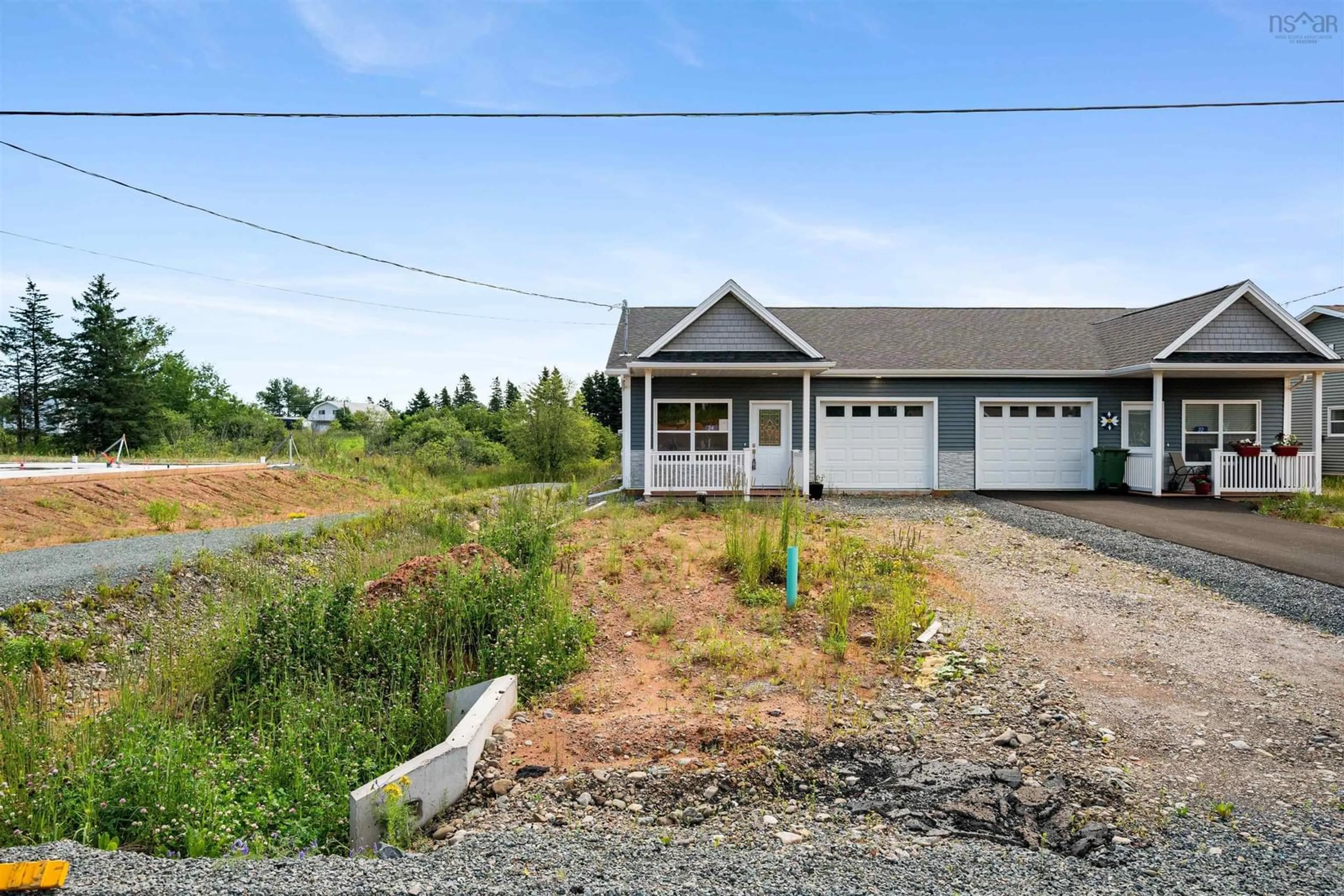 A pic from outside/outdoor area/front of a property/back of a property/a pic from drone, unknown for 24 Summer Hill Pl, Upper Onslow Nova Scotia B6L 0G9