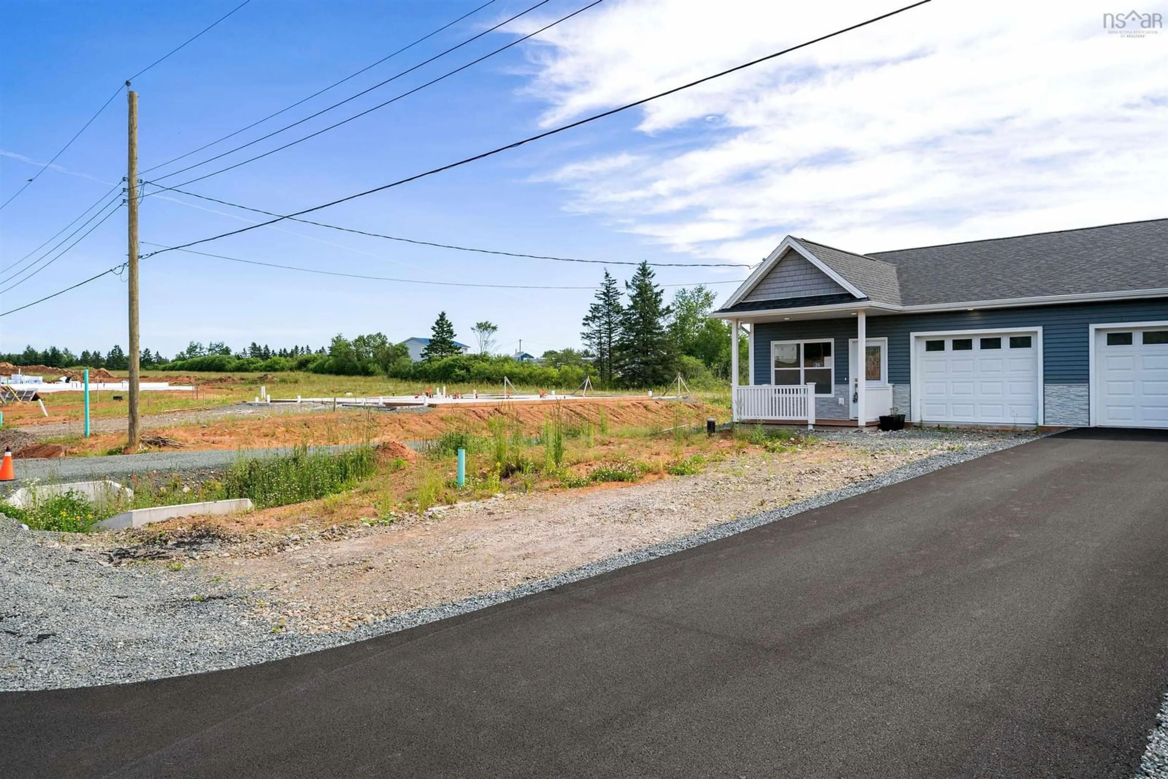 A pic from outside/outdoor area/front of a property/back of a property/a pic from drone, water/lake/river/ocean view for 24 Summer Hill Pl, Upper Onslow Nova Scotia B6L 0G9