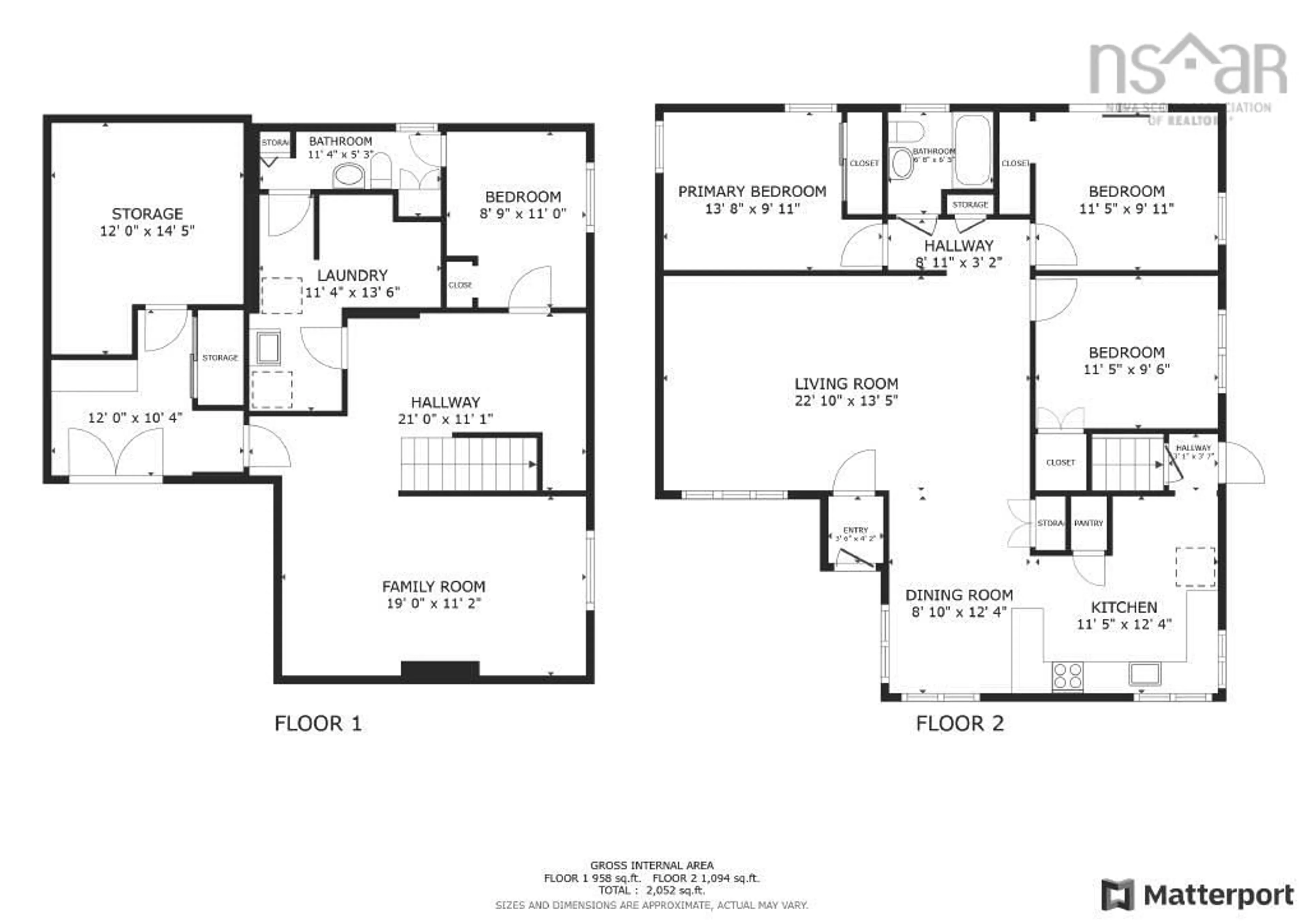 Floor plan for 23 Birchwood Terr, Crichton Park Nova Scotia B3A 3W2