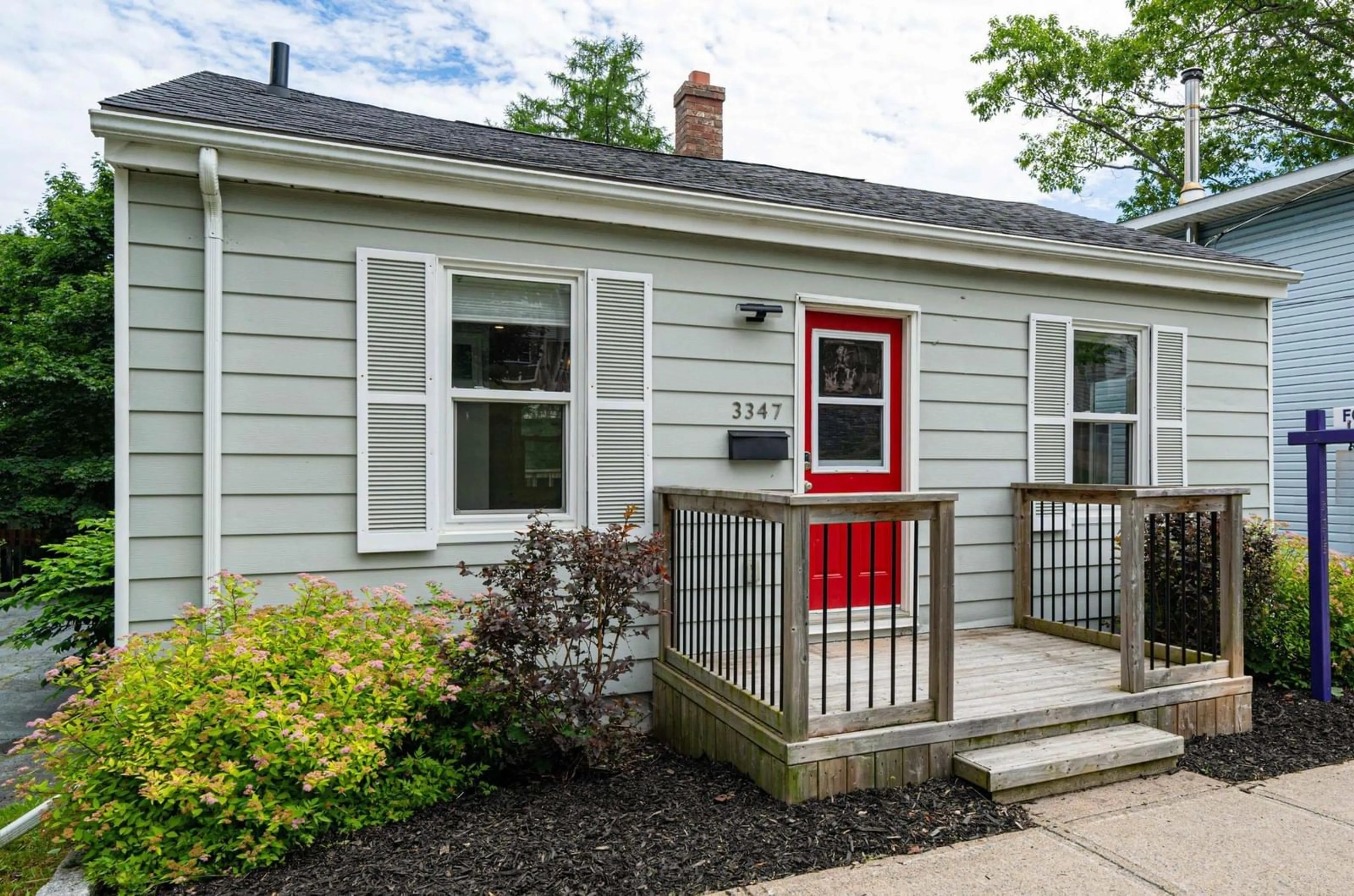 Home with vinyl exterior material, street for 3347 Agricola St, North End Nova Scotia B3K 4H8