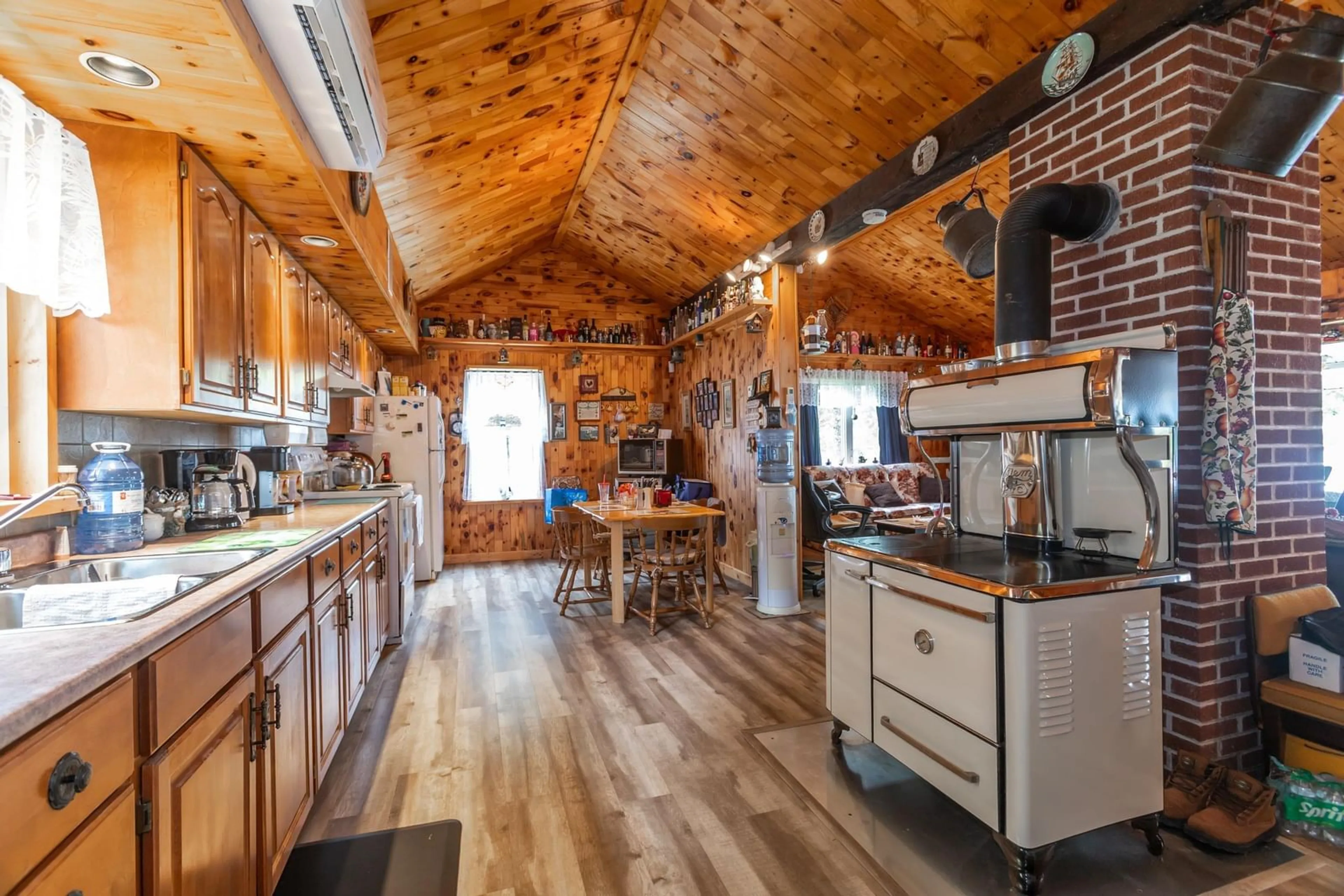 Rustic kitchen, unknown for 98 Provost Lake Road, Riverdale Nova Scotia B0W 3T0
